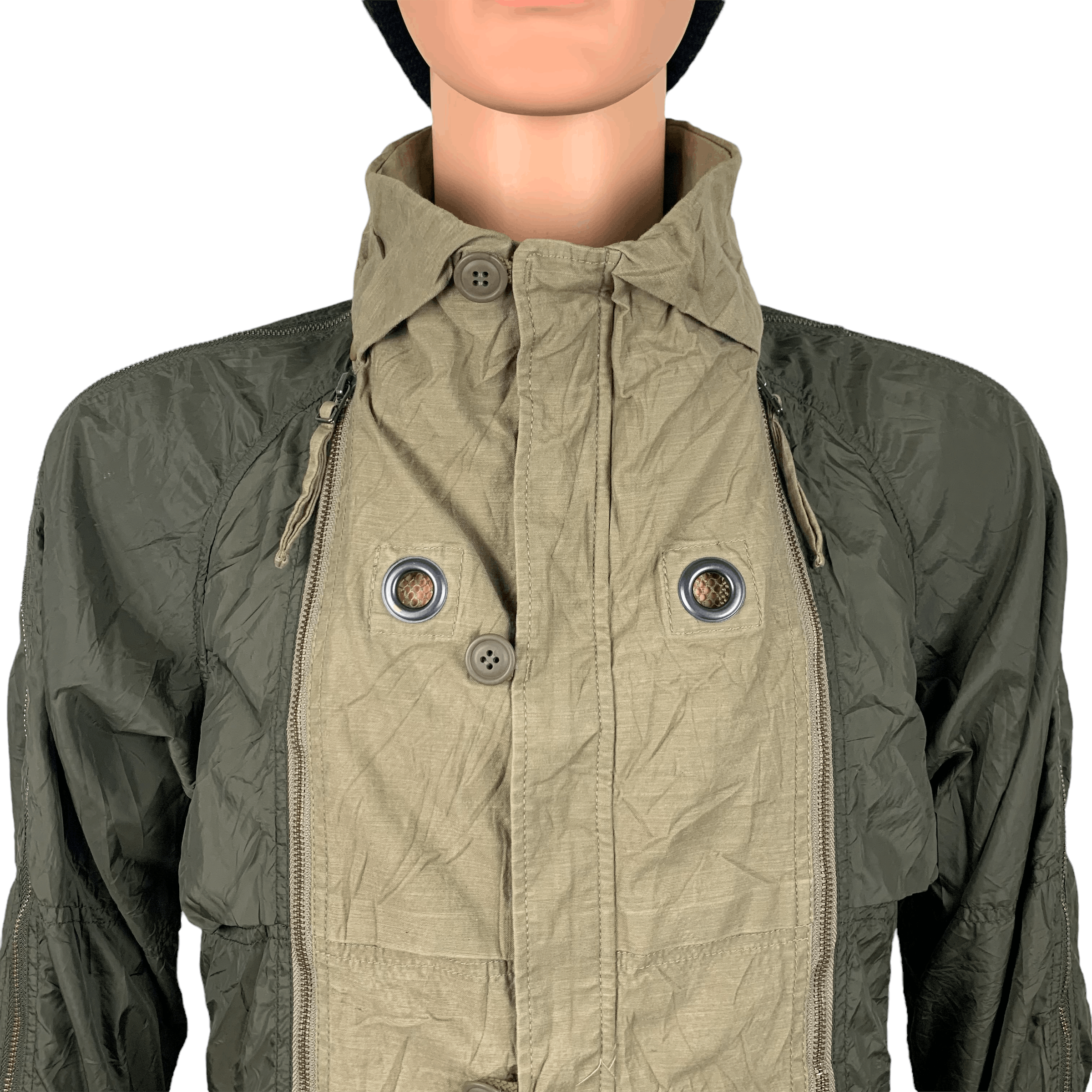 Final Home 💥STEAL💥 Final Home Hooded Survival Jacket #3593-126 Size US S / EU 44-46 / 1 - 4 Thumbnail