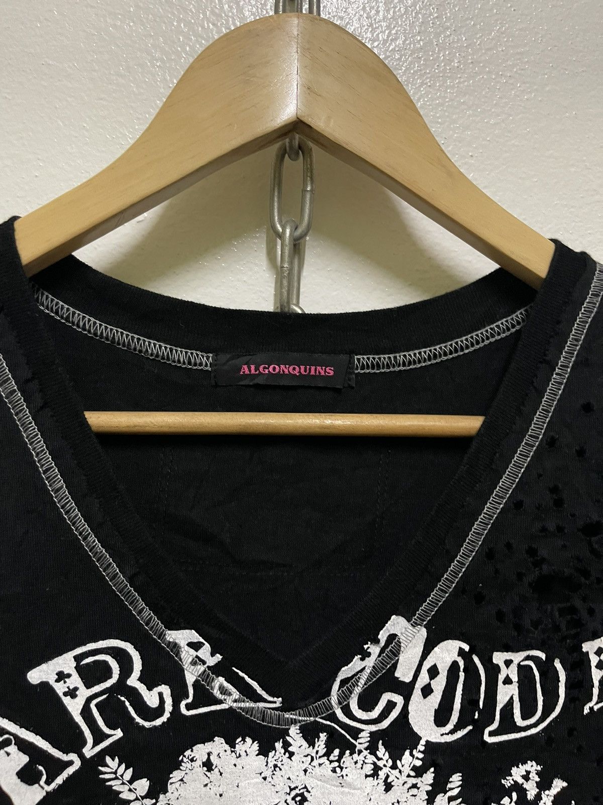 Japanese Brand × Seditionaries Algonquins Punk Shirt Distressed Size ONE SIZE - 4 Thumbnail