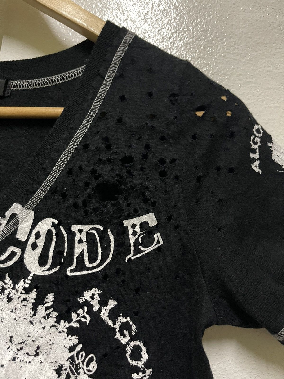 Japanese Brand × Seditionaries Algonquins Punk Shirt Distressed Size ONE SIZE - 5 Thumbnail
