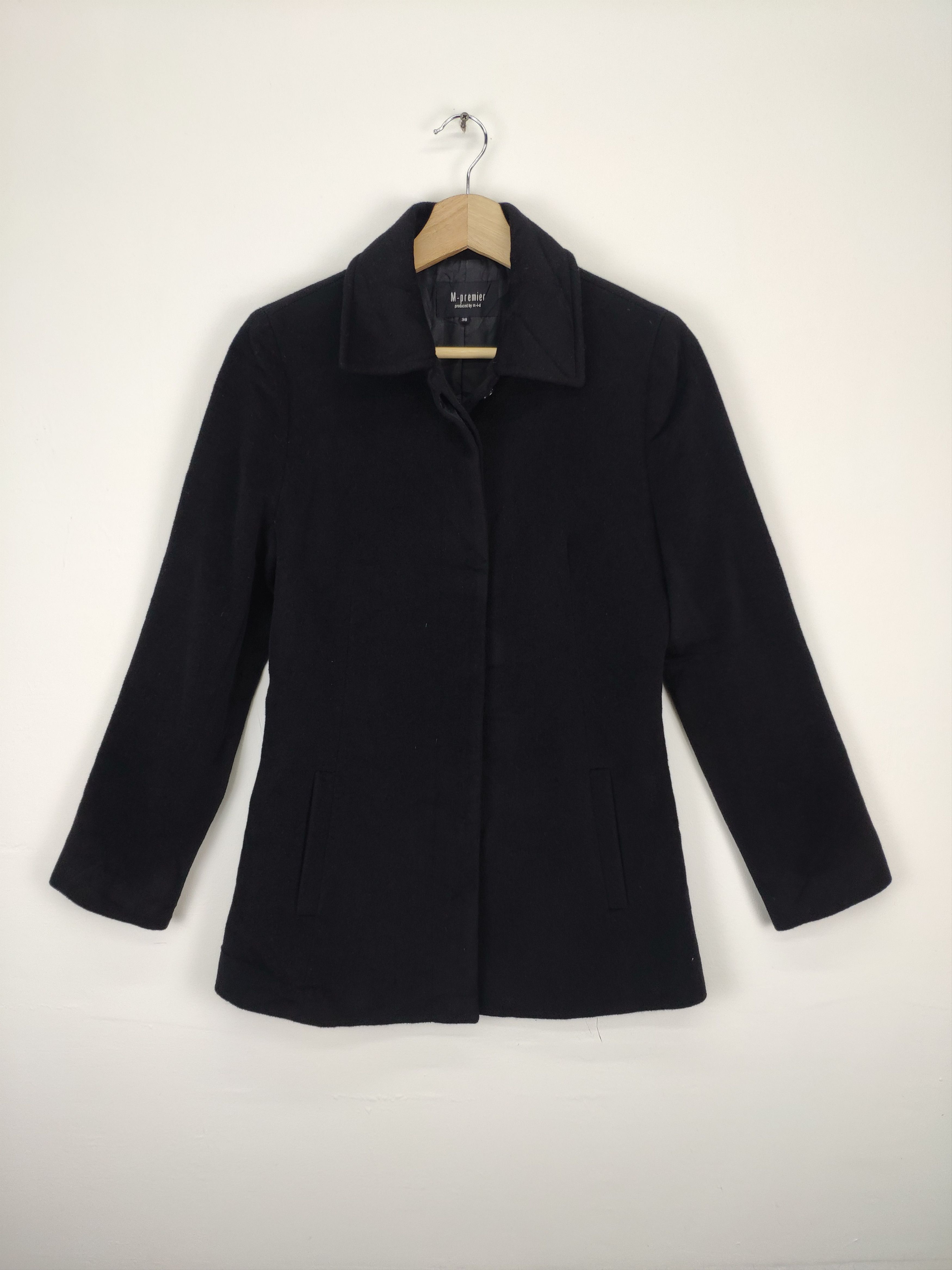 Japanese Brand × Le Grande Bleu (L.G.B.) Vintage Japanese Wool Coat Jacket by M-Primierr Size S / US 4 / IT 40 - 1 Thumbnail