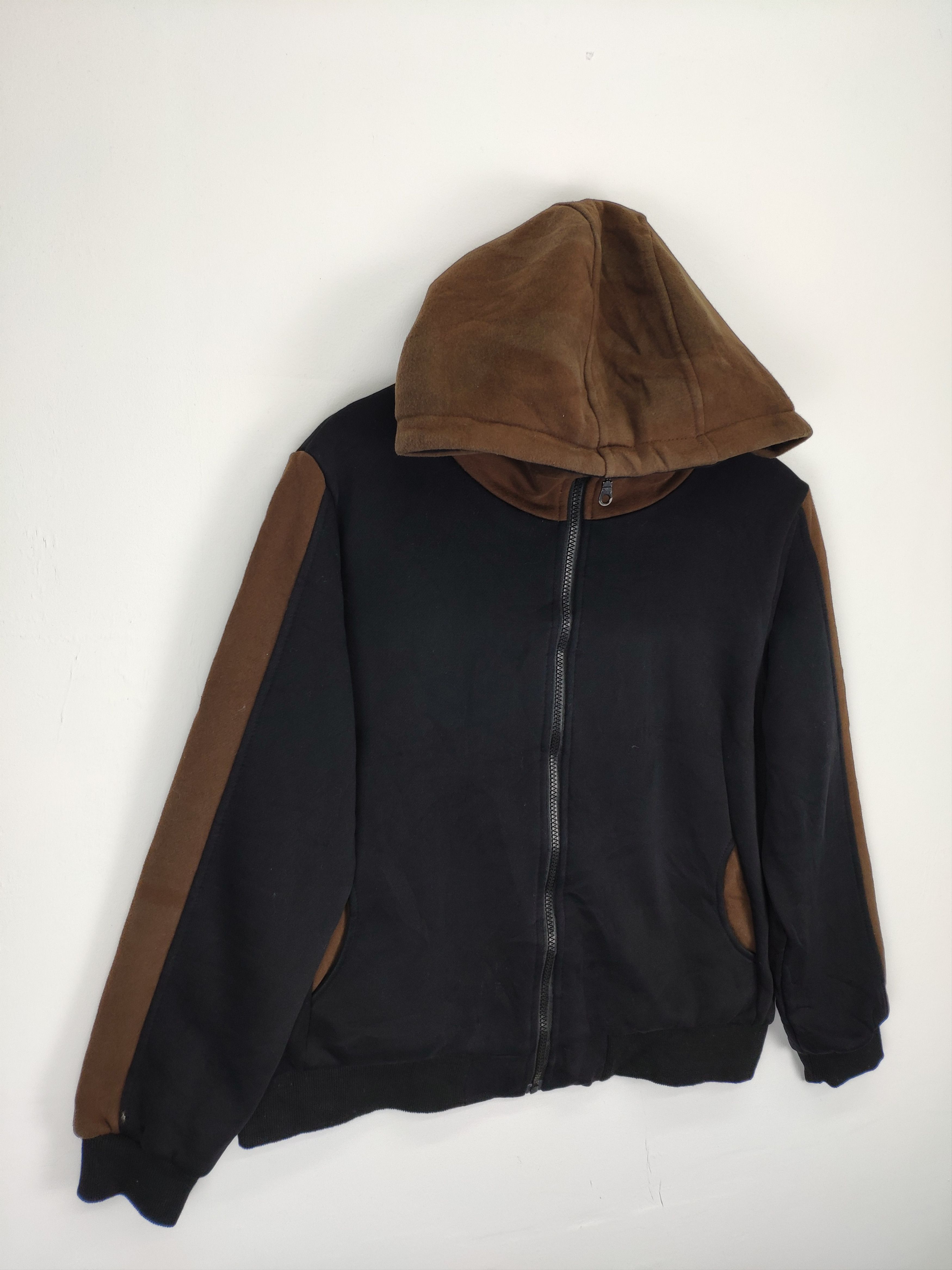 Japanese Brand × Vintage Vintage Y 2 K Hoodie Jacket 2 Tone Colour Size US M / EU 48-50 / 2 - 3 Thumbnail