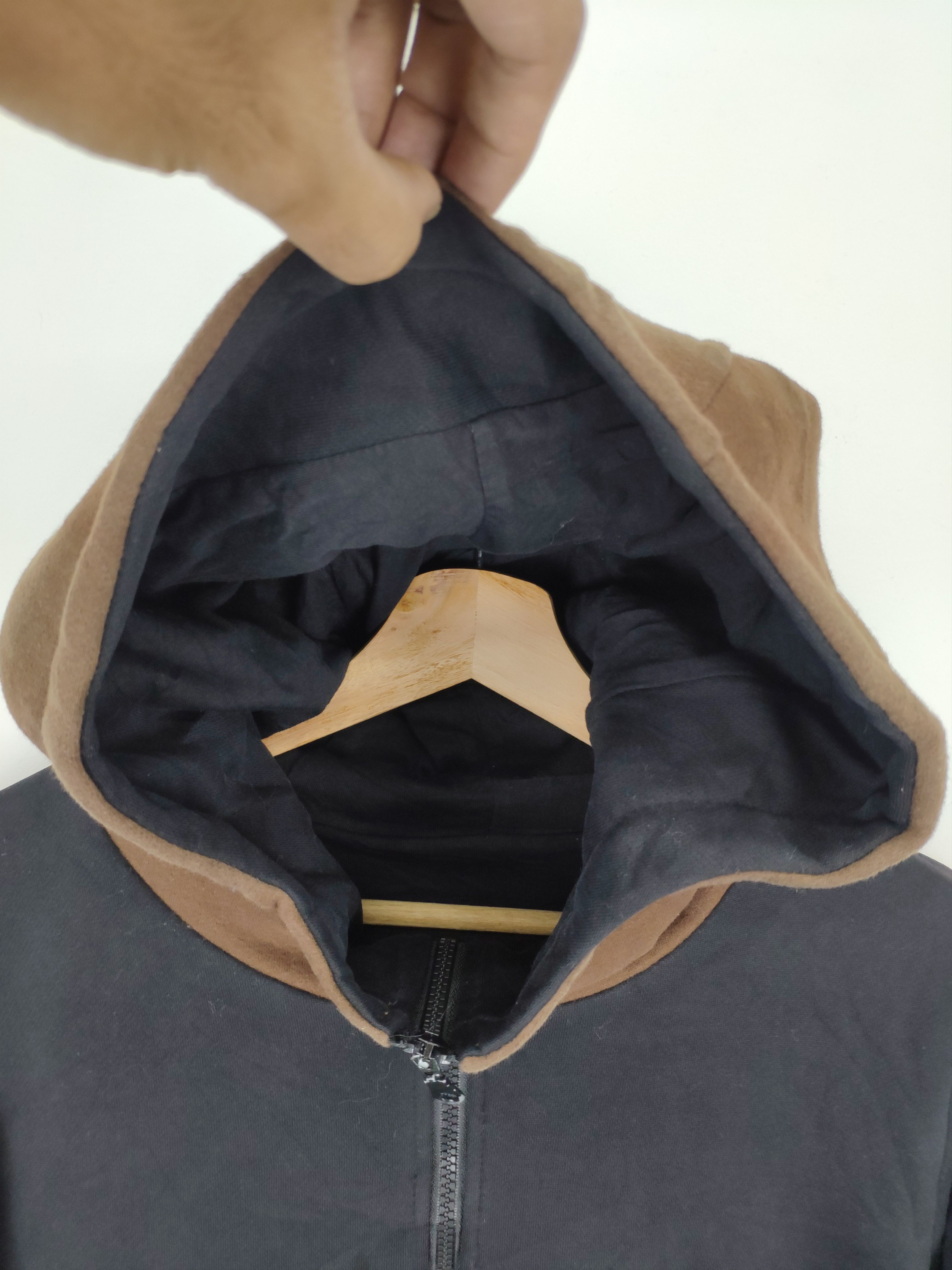 Japanese Brand × Vintage Vintage Y 2 K Hoodie Jacket 2 Tone Colour Size US M / EU 48-50 / 2 - 8 Thumbnail