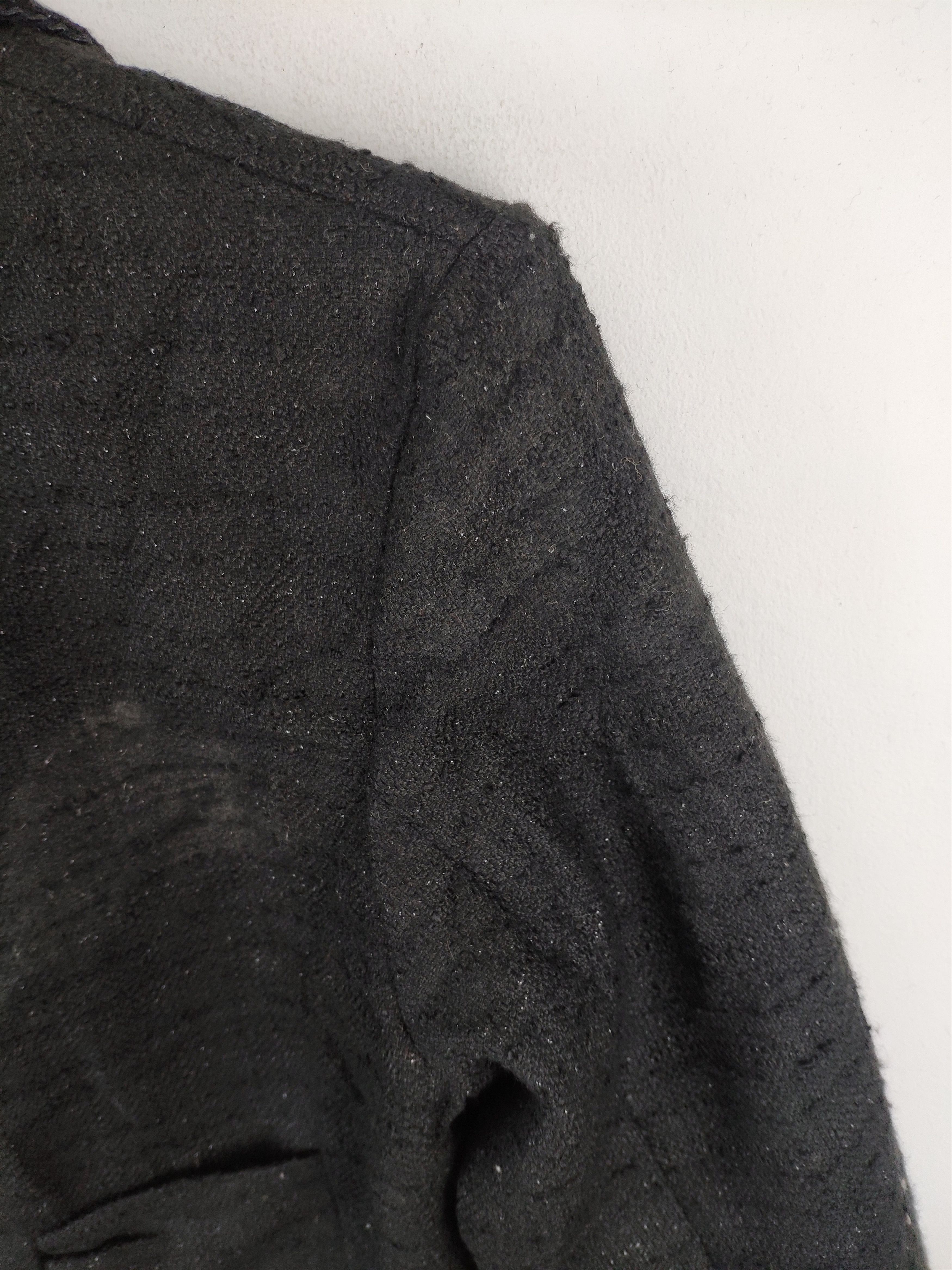 Japanese Brand Vintage Craze Blaze Cropped Tweed Cardigan Chanel Style Size S / US 4 / IT 40 - 11 Thumbnail