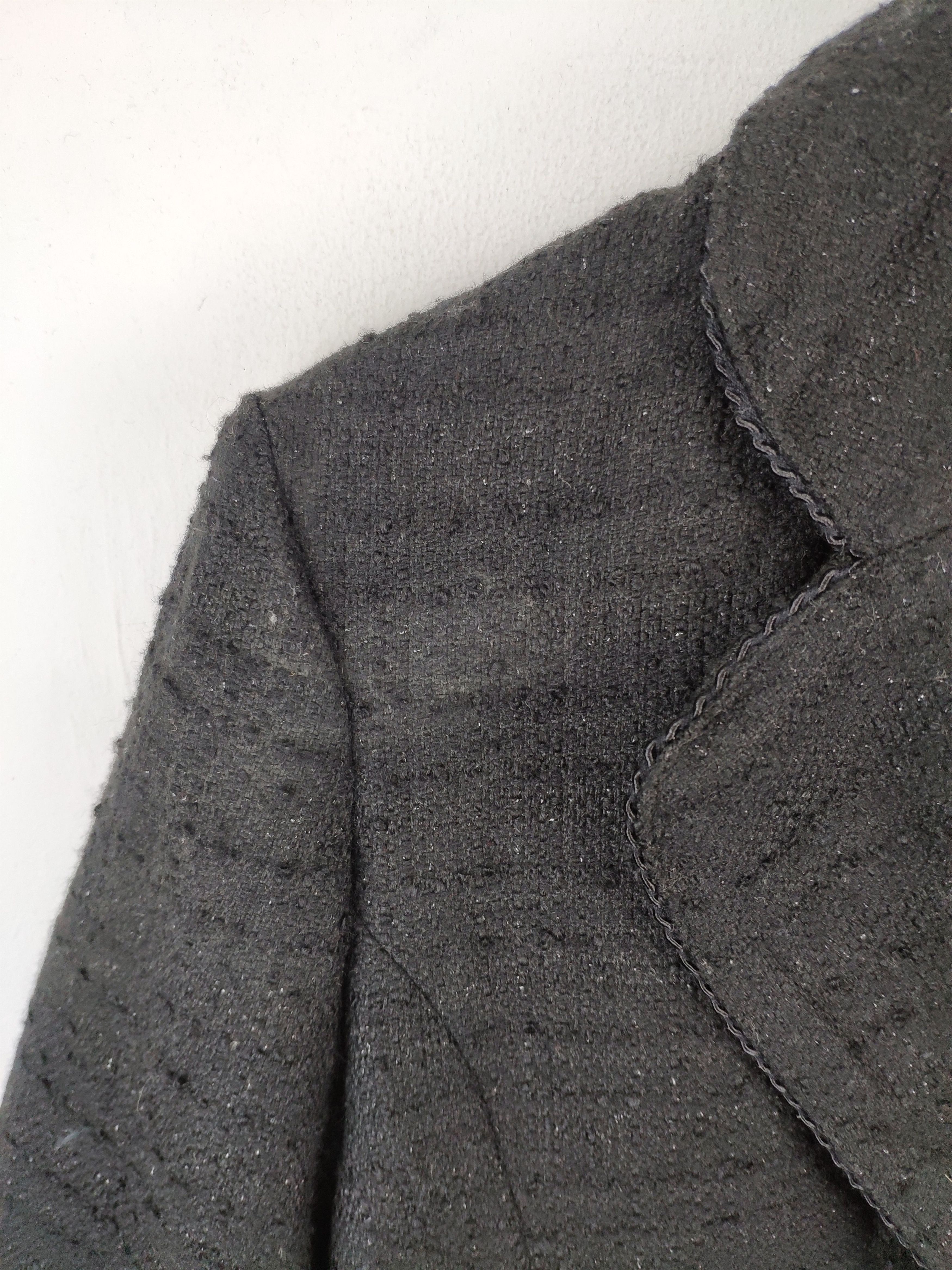 Japanese Brand Vintage Craze Blaze Cropped Tweed Cardigan Chanel Style Size S / US 4 / IT 40 - 9 Thumbnail