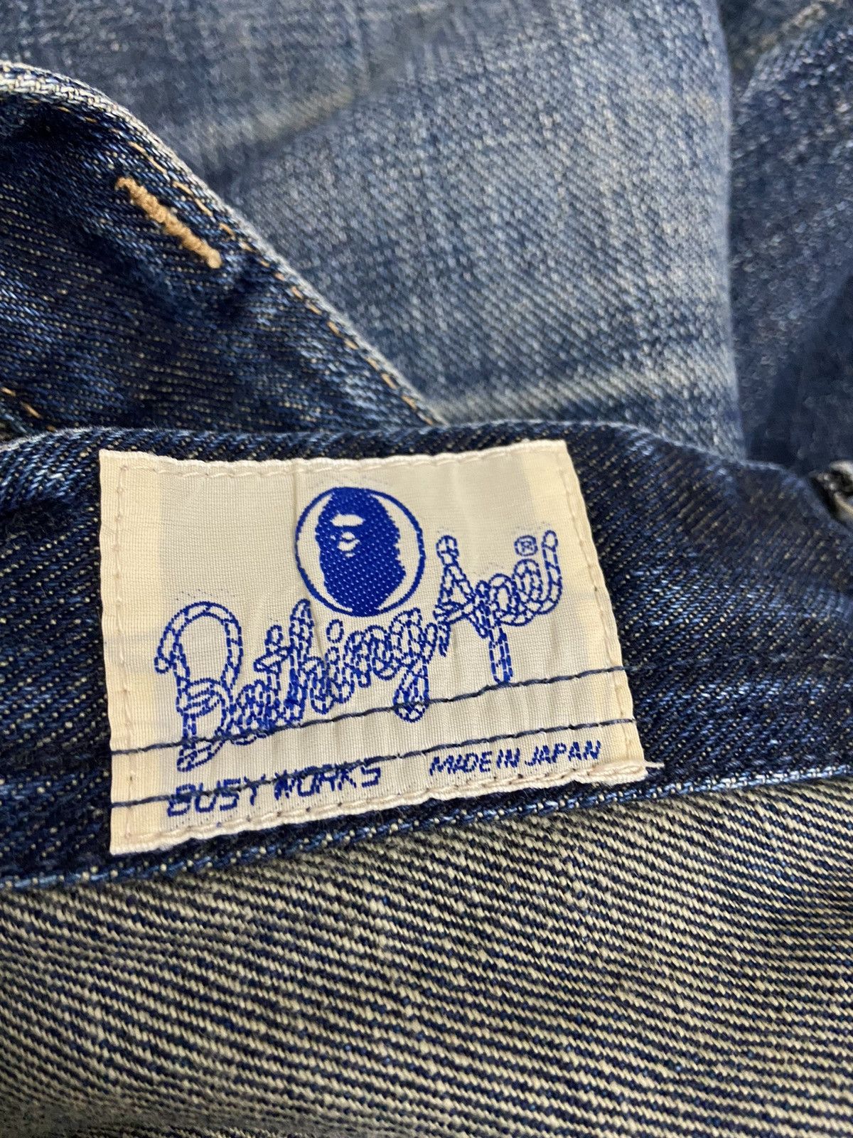 Bape Nigo Bathing Ape“ape shall never kill Ape”salvedge Jeans Size US 34 / EU 50 - 7 Thumbnail
