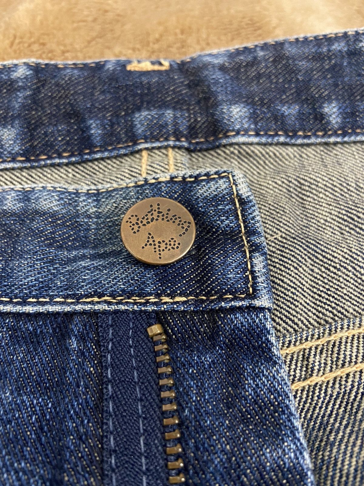 Bape Nigo Bathing Ape“ape shall never kill Ape”salvedge Jeans Size US 34 / EU 50 - 4 Thumbnail