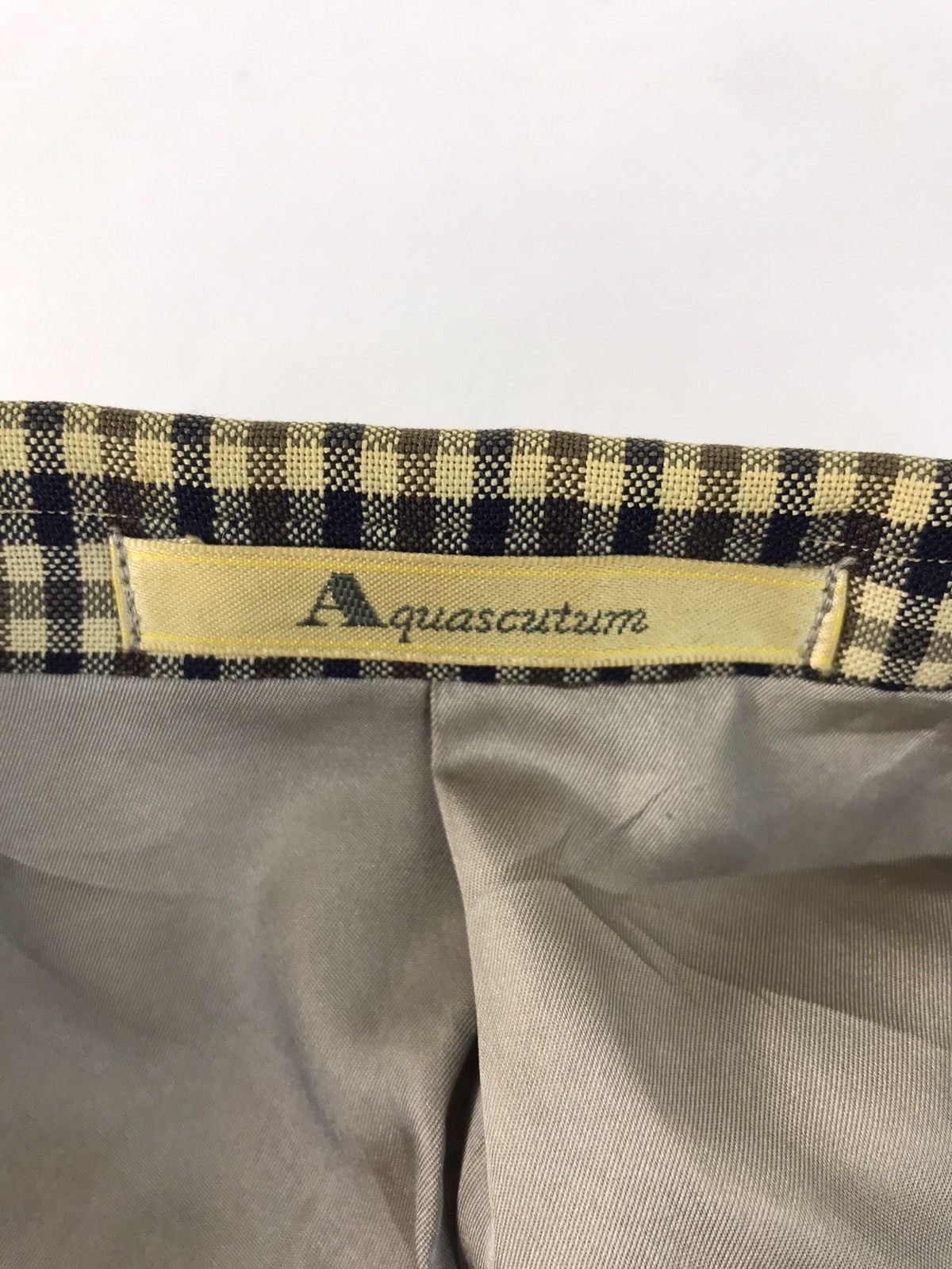 Aquascutum × Designer Aquascutum Of London Jacket Blazer Coat Checked Fashion Size 48R - 5 Thumbnail