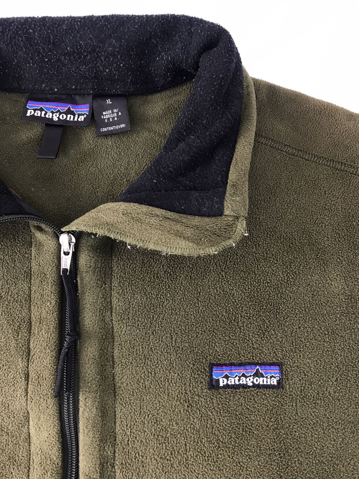 Patagonia Patagonia Wool Grizzly Fleece Zip Up Jacket Fashion Designer Size US L / EU 52-54 / 3 - 3 Thumbnail