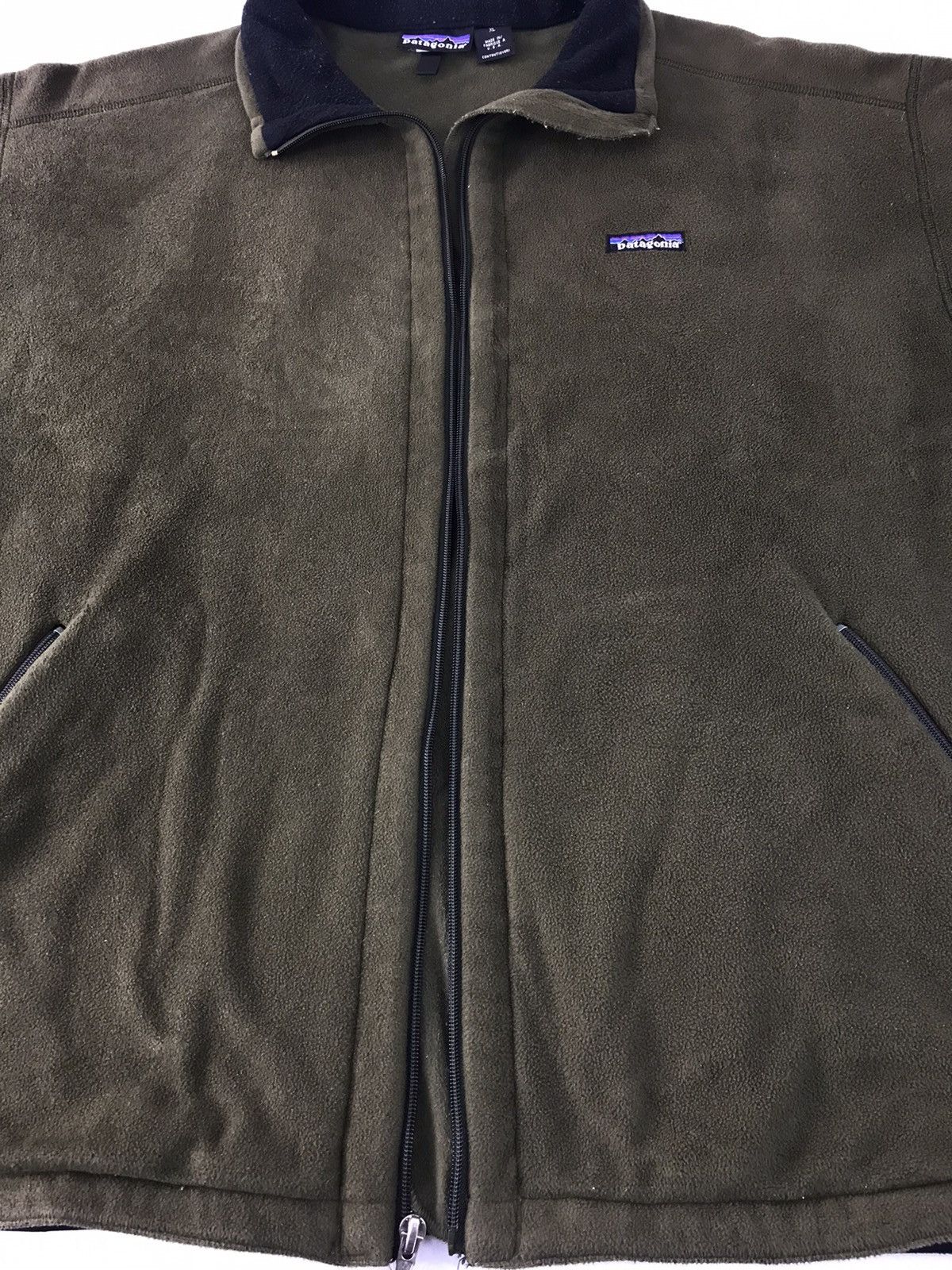 Patagonia Patagonia Wool Grizzly Fleece Zip Up Jacket Fashion Designer Size US L / EU 52-54 / 3 - 4 Thumbnail