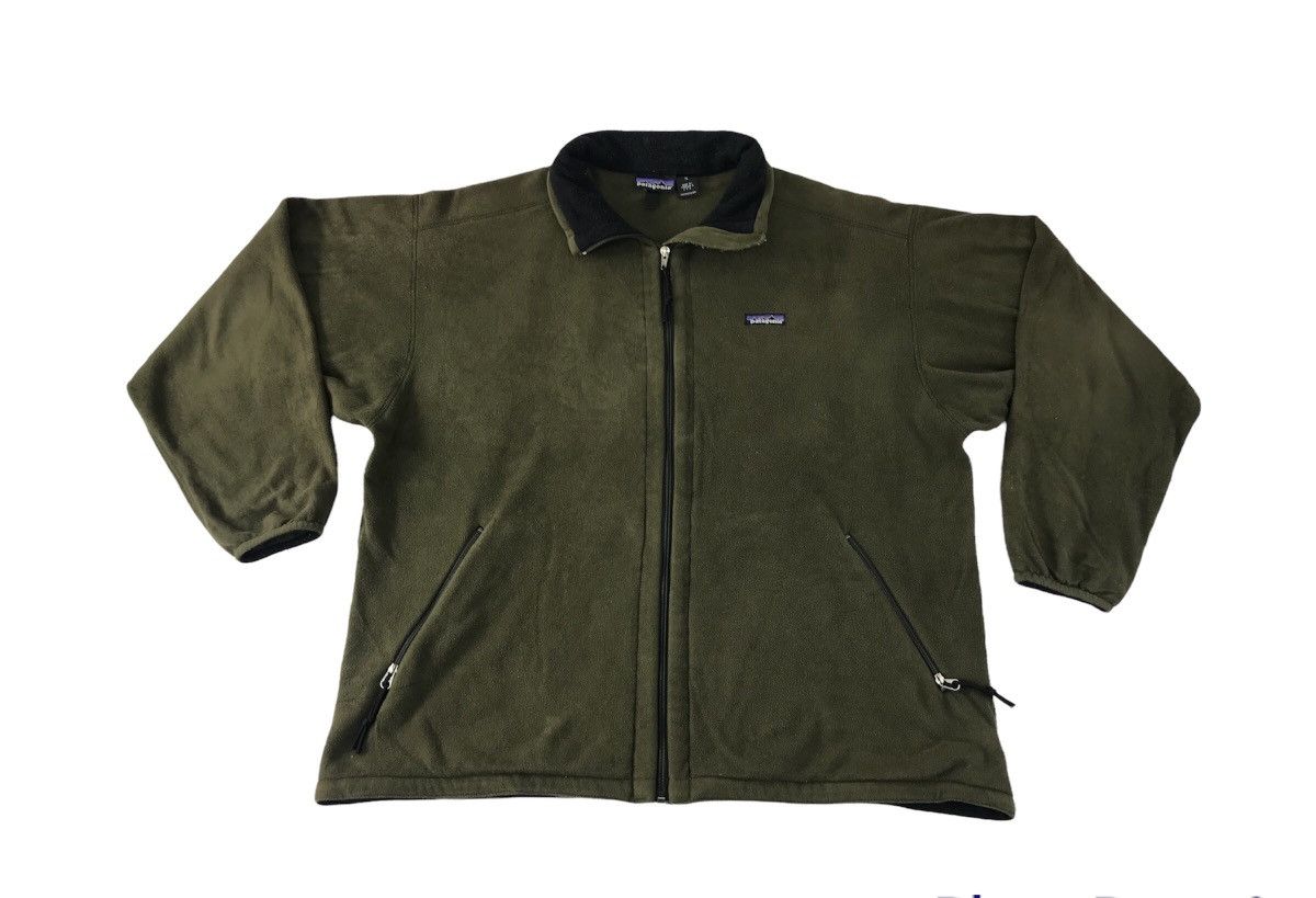 Patagonia Patagonia Wool Grizzly Fleece Zip Up Jacket Fashion Designer Size US L / EU 52-54 / 3 - 1 Thumbnail