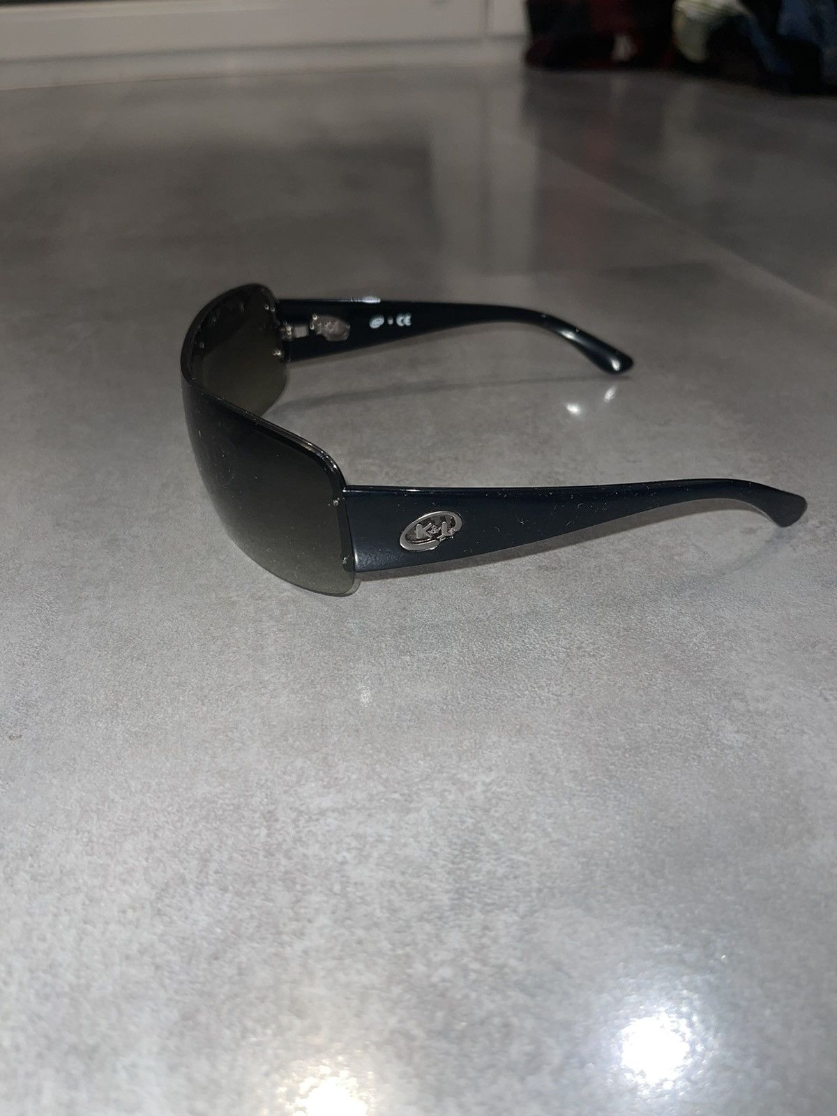 Other Killer Loop KL3206 102/8E Black Shield Sunglasses Size ONE SIZE - 6 Thumbnail