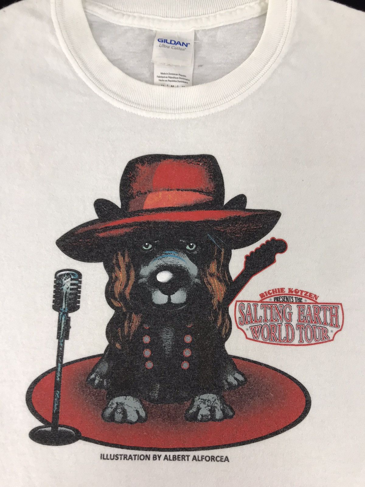 Band Tees × Vintage Ritchie Kotzen American Guitarist Artist Salting Earth Tee Size US M / EU 48-50 / 2 - 3 Thumbnail