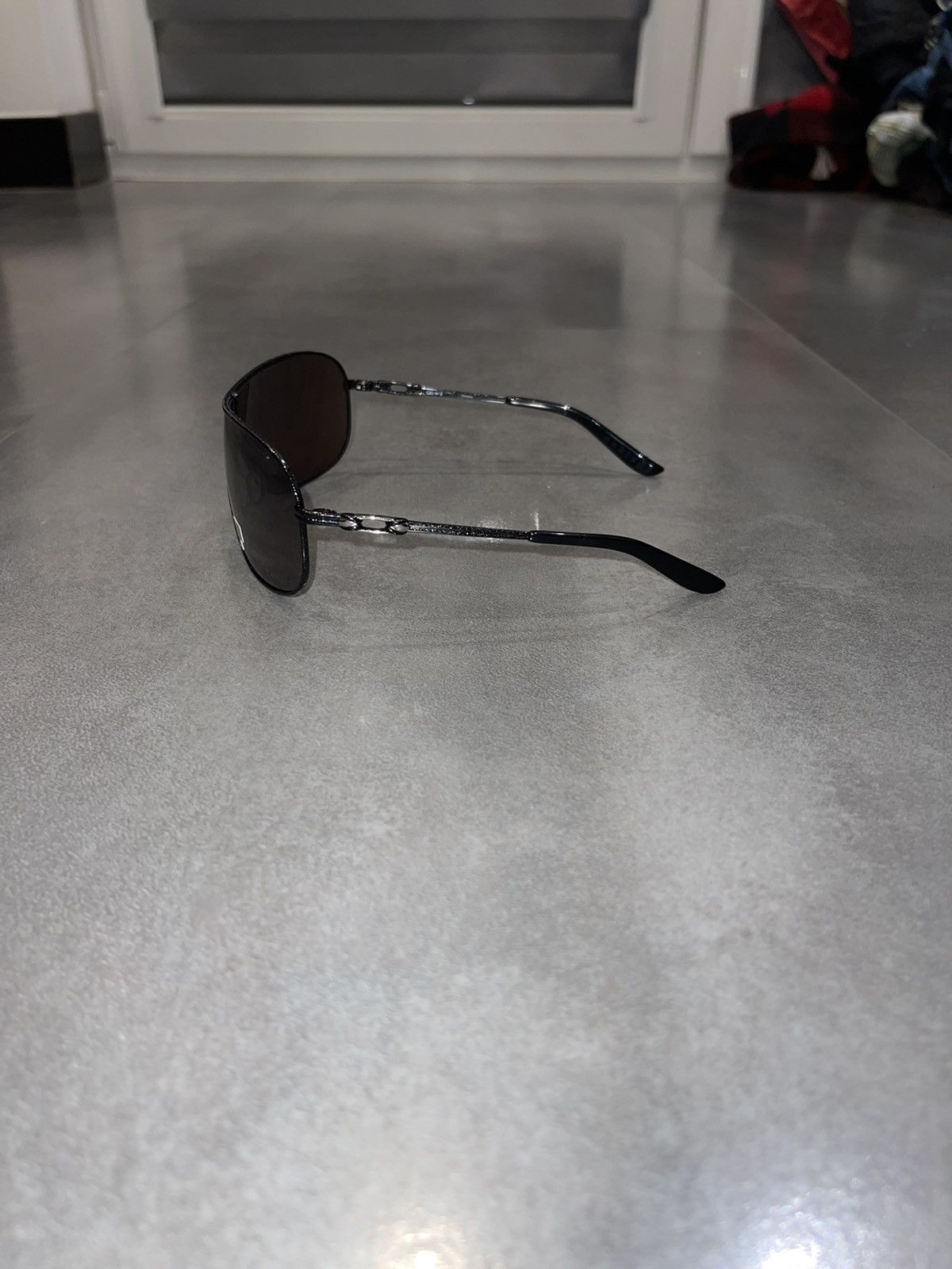 Oakley Oakley OO4078-08 "Coffected" Silver Black Shield Sunglasses Size ONE SIZE - 5 Thumbnail