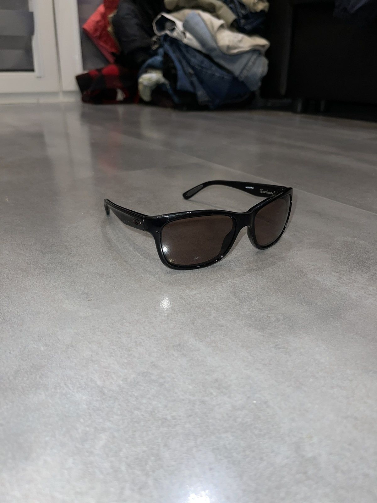 Oakley Oakley OO9179-09 "Forchand" Black Sunglasses Size ONE SIZE - 3 Thumbnail