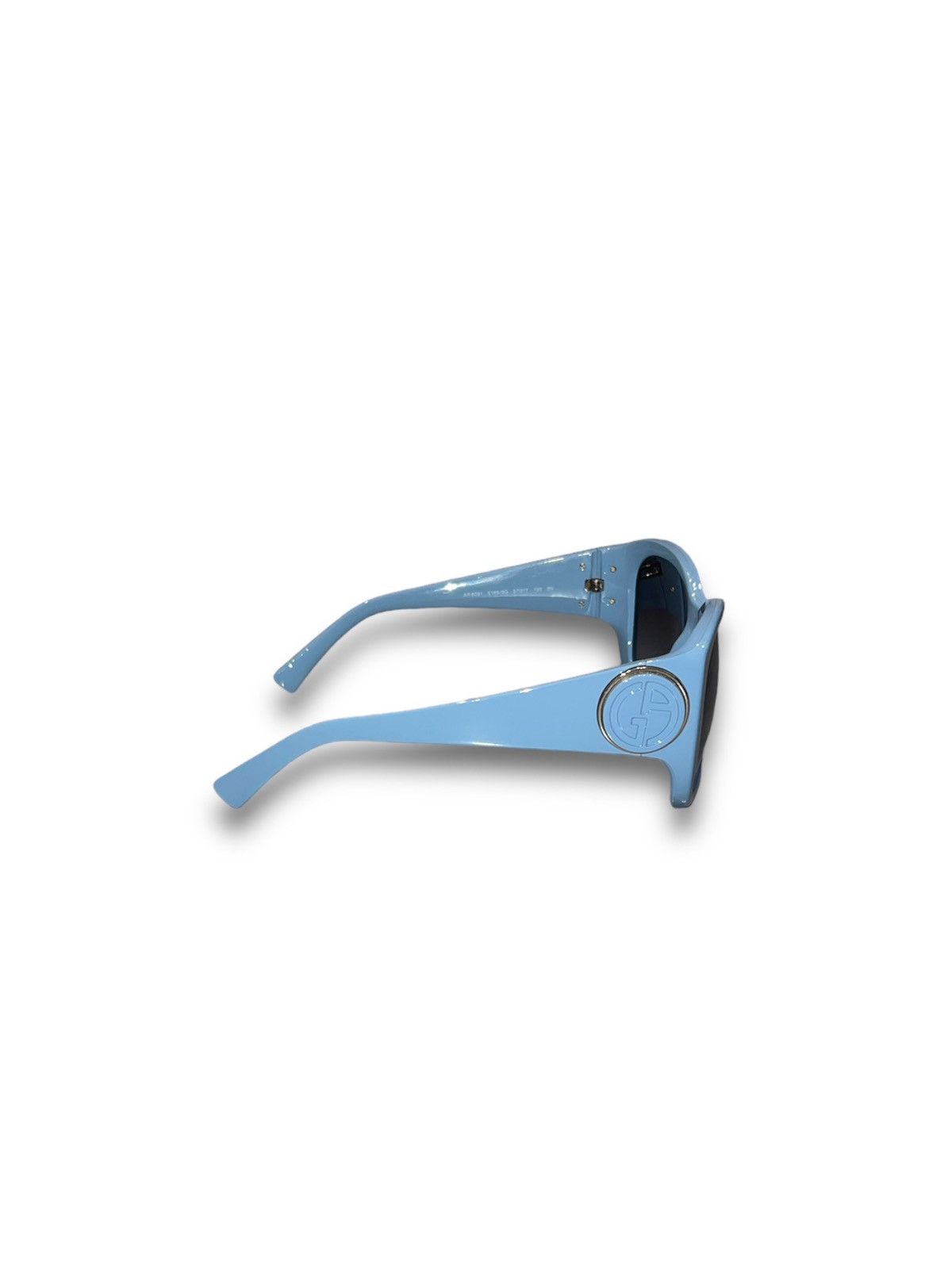 Armani × Emporio Armani × Giorgio Armani Giorgio Armani AR8031 5189/8G Baby Blue Sunglasses Size ONE SIZE - 9 Thumbnail