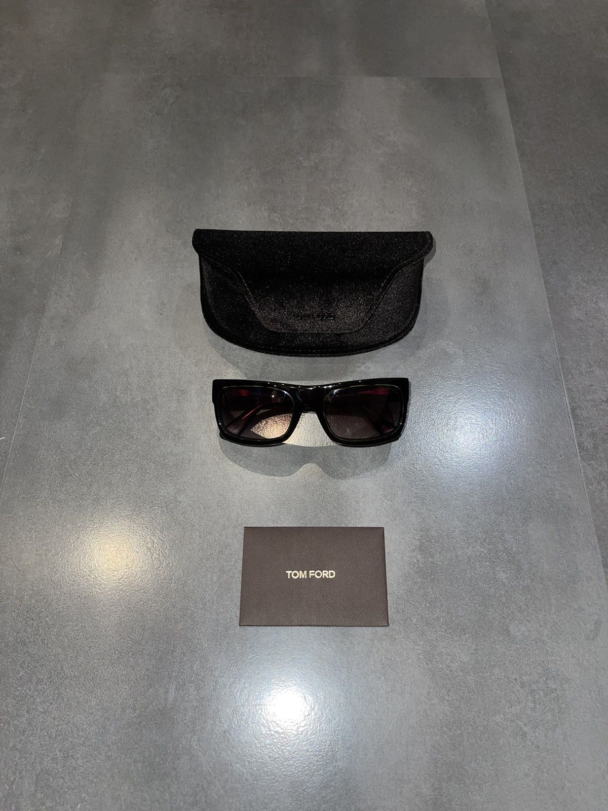 Tom Ford Tom Ford Toby TF440 52K 3D Black Camo Sunglasses Size ONE SIZE - 5 Thumbnail
