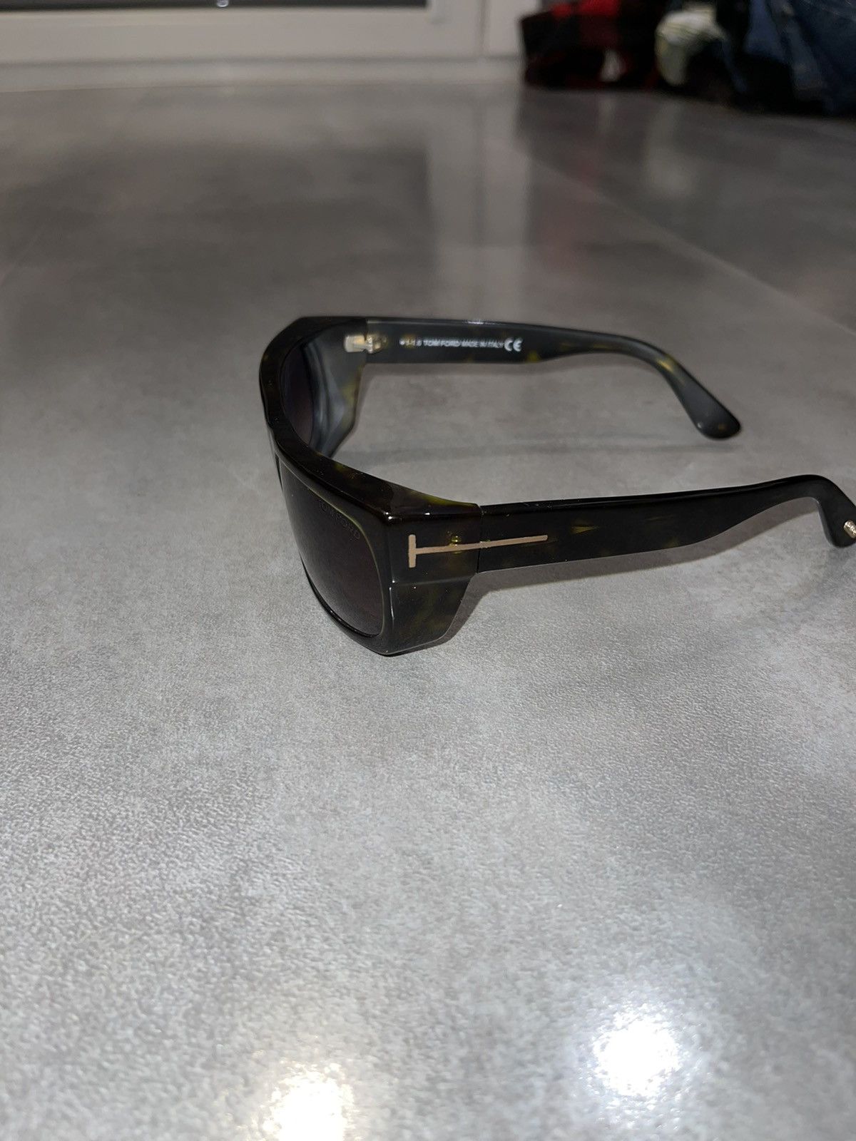 Tom Ford Tom Ford Toby TF440 52K 3D Black Camo Sunglasses Size ONE SIZE - 7 Thumbnail