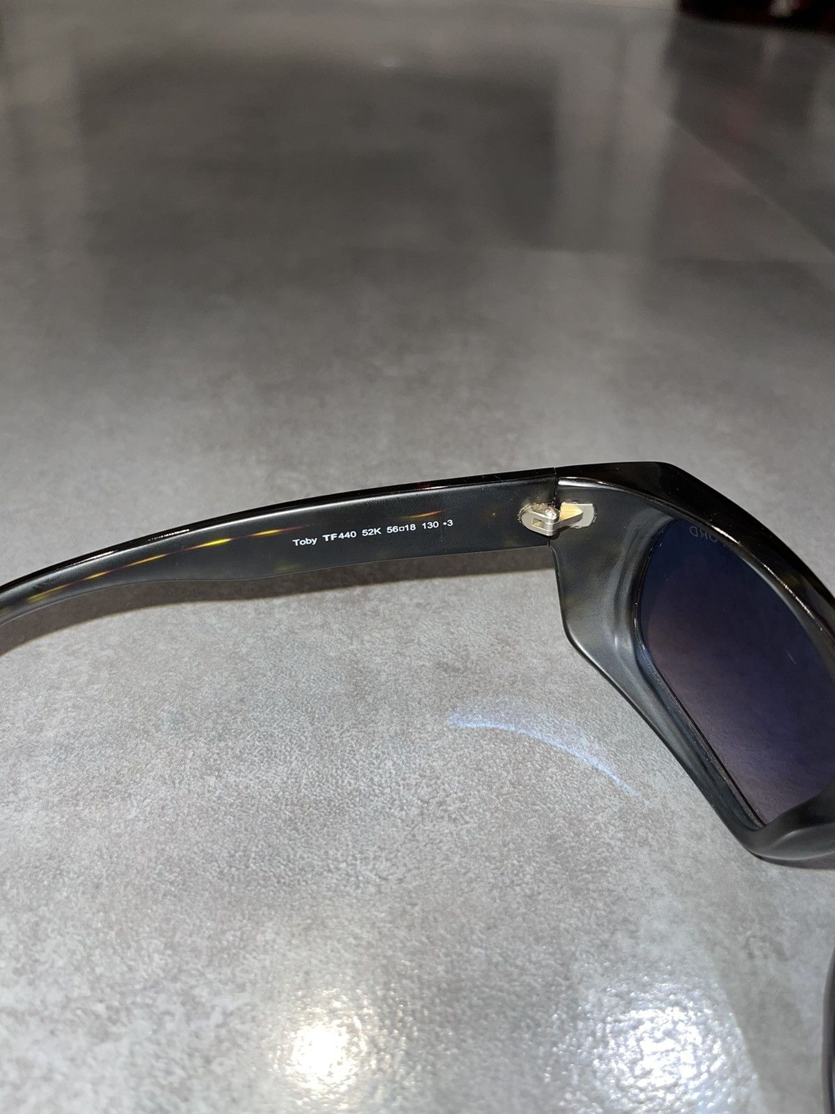 Tom Ford Tom Ford Toby TF440 52K 3D Black Camo Sunglasses Size ONE SIZE - 15 Thumbnail