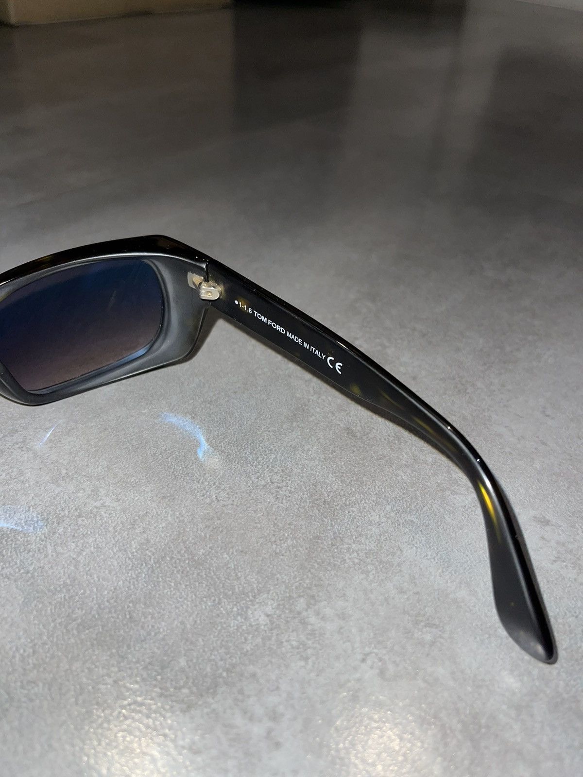 Tom Ford Tom Ford Toby TF440 52K 3D Black Camo Sunglasses Size ONE SIZE - 12 Thumbnail