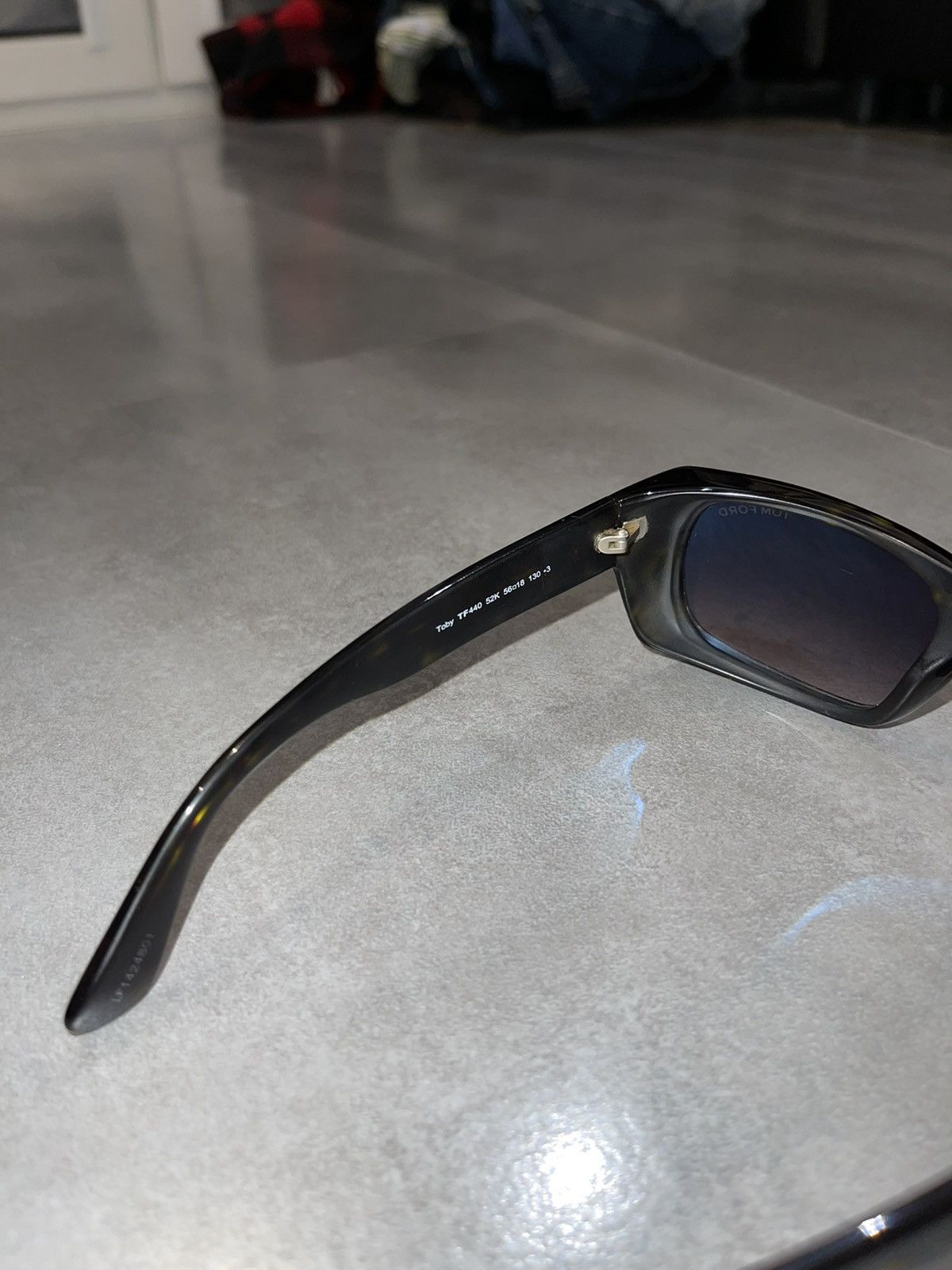 Tom Ford Tom Ford Toby TF440 52K 3D Black Camo Sunglasses Size ONE SIZE - 14 Thumbnail