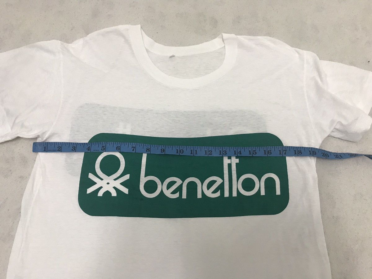 Benetton × Vintage Vintage Tee BENETTON Box Logo Spell Out Size US M / EU 48-50 / 2 - 6 Thumbnail