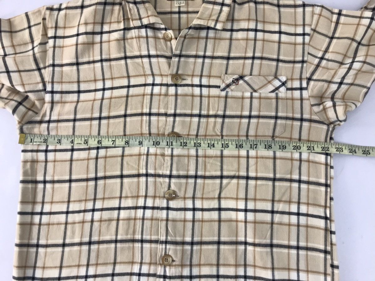 DAKS Daks London Button Up Shirt Checked Design Baggy K1121j Size US M / EU 48-50 / 2 - 10 Thumbnail