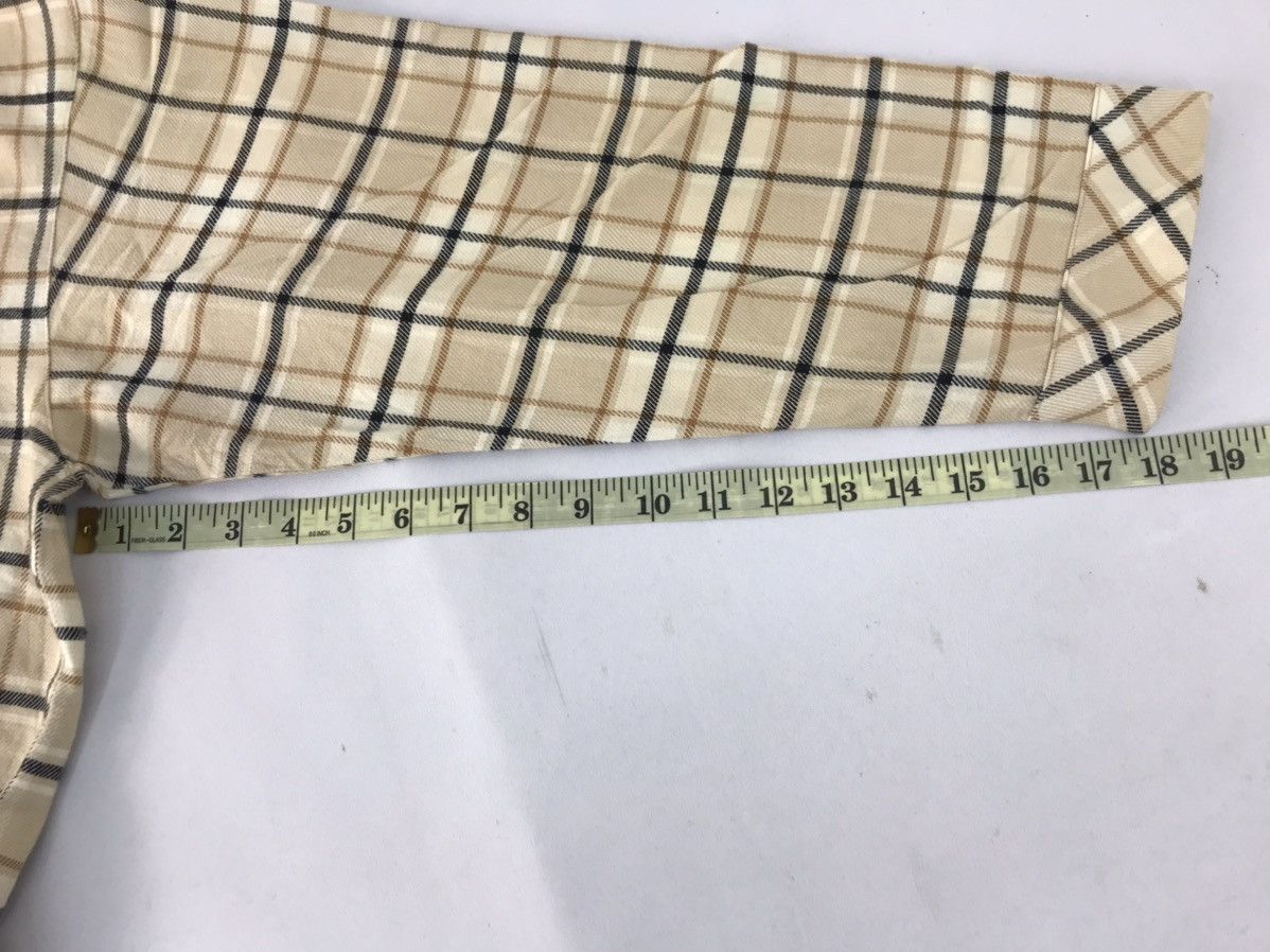 DAKS Daks London Button Up Shirt Checked Design Baggy K1121j Size US M / EU 48-50 / 2 - 12 Thumbnail