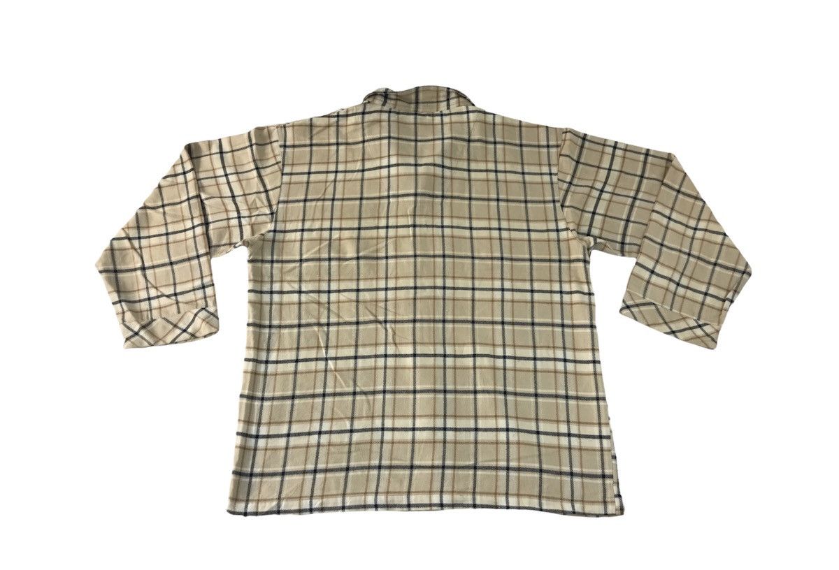 DAKS Daks London Button Up Shirt Checked Design Baggy K1121j Size US M / EU 48-50 / 2 - 2 Thumbnail