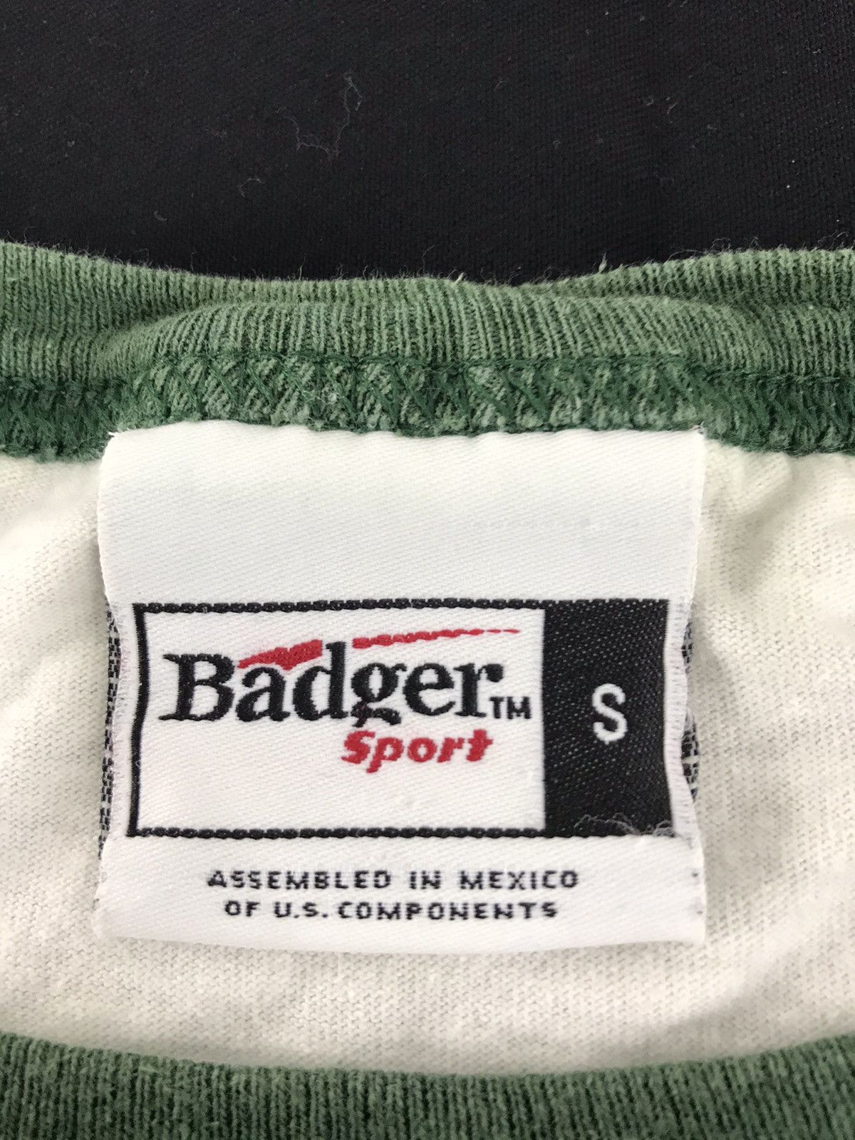 Japanese Brand × Vintage Vintage Badger Sport Rockspring Dinosaur Logo Raglan Tee Size US S / EU 44-46 / 1 - 4 Thumbnail