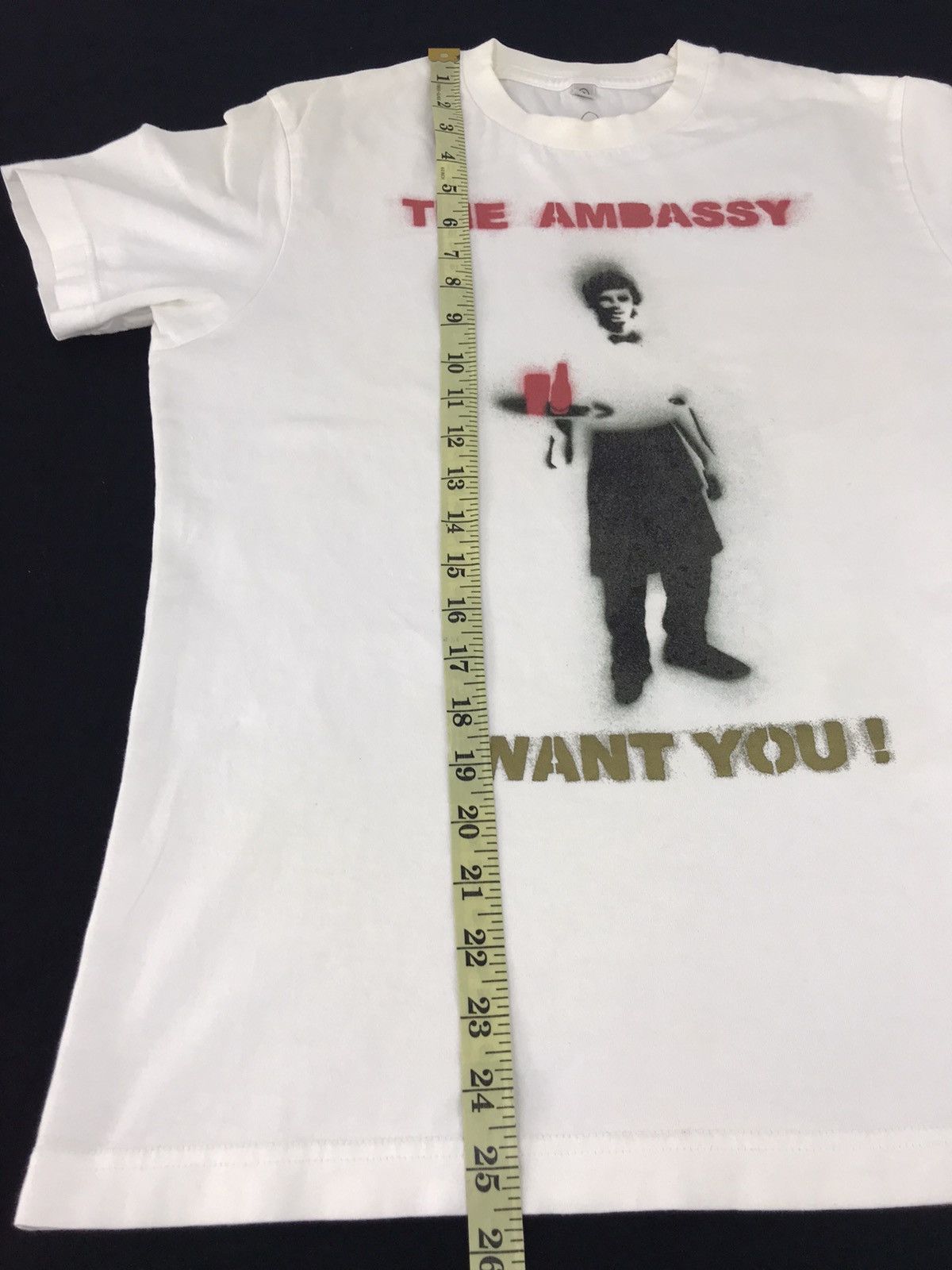 Japanese Brand × Vintage Vintage The Ambassy Want You Waiter Character T-shirt Tee Size US M / EU 48-50 / 2 - 8 Thumbnail