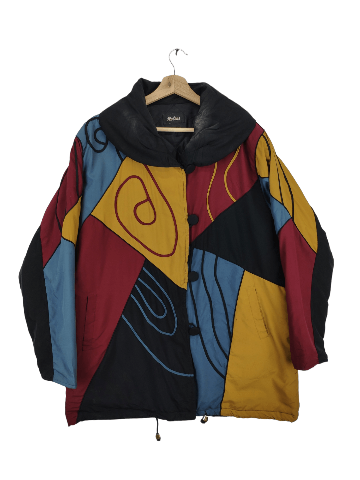 Japanese Brand × Vintage Vintage Jacket Patchwork Shawl Collar Kapital Style Size US L / EU 52-54 / 3 - 1 Thumbnail
