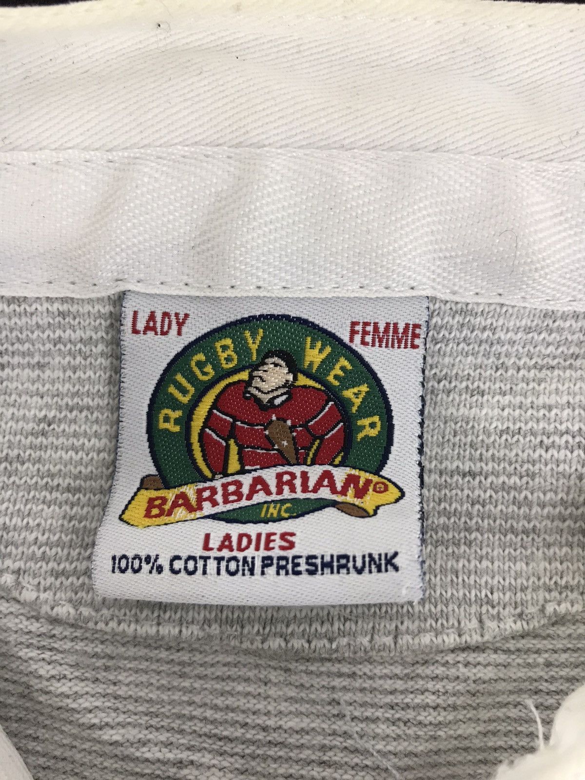 Barbarian × Sports Specialties × Vintage Vintage Rugby Wear Barbarian Inc Clothing Polo Tee Size S / US 4 / IT 40 - 3 Thumbnail
