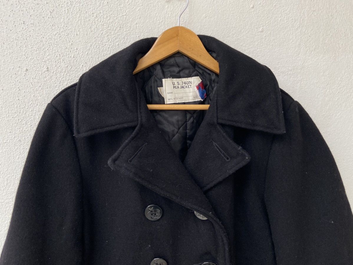 Schott Schott 740N Wool Pea Coat Size US M / EU 48-50 / 2 - 4 Thumbnail