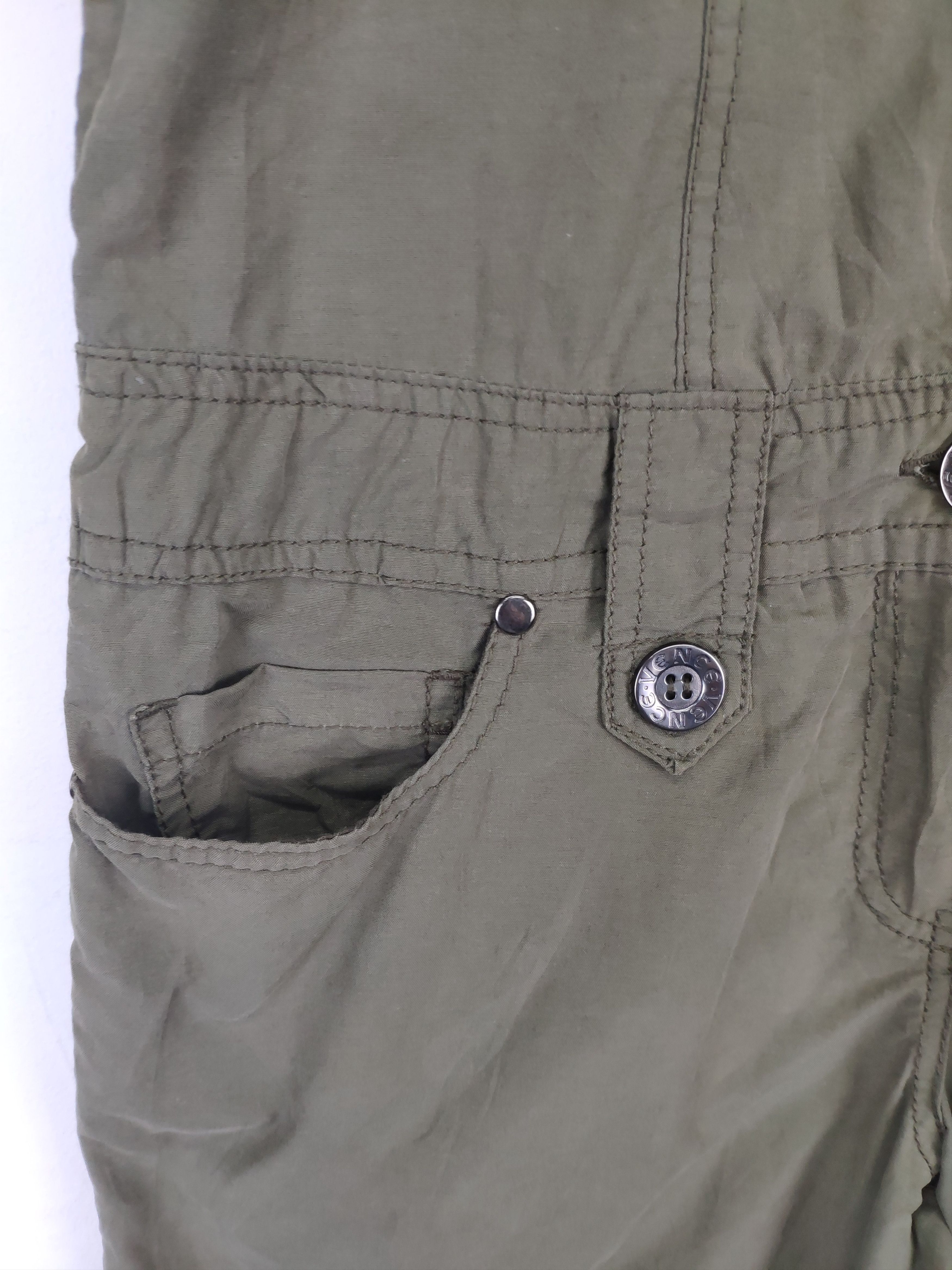 If Six Was Nine × Japanese Brand × Le Grande Bleu (L.G.B.) Vintage Overall Short Sleeve Airforce US Army by VENCE Size 30" / US 8 / IT 44 - 13 Thumbnail