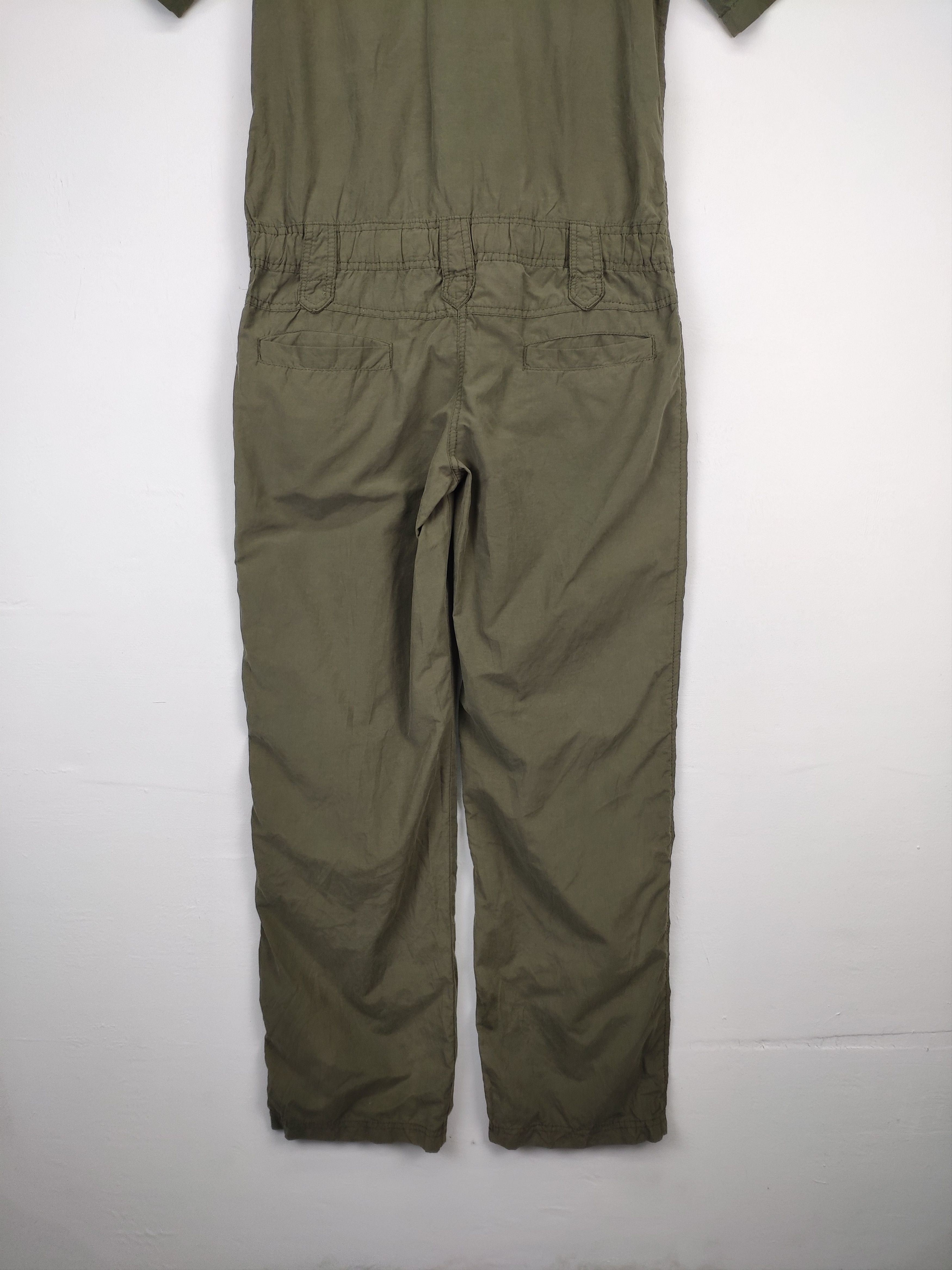 If Six Was Nine × Japanese Brand × Le Grande Bleu (L.G.B.) Vintage Overall Short Sleeve Airforce US Army by VENCE Size 30" / US 8 / IT 44 - 17 Thumbnail