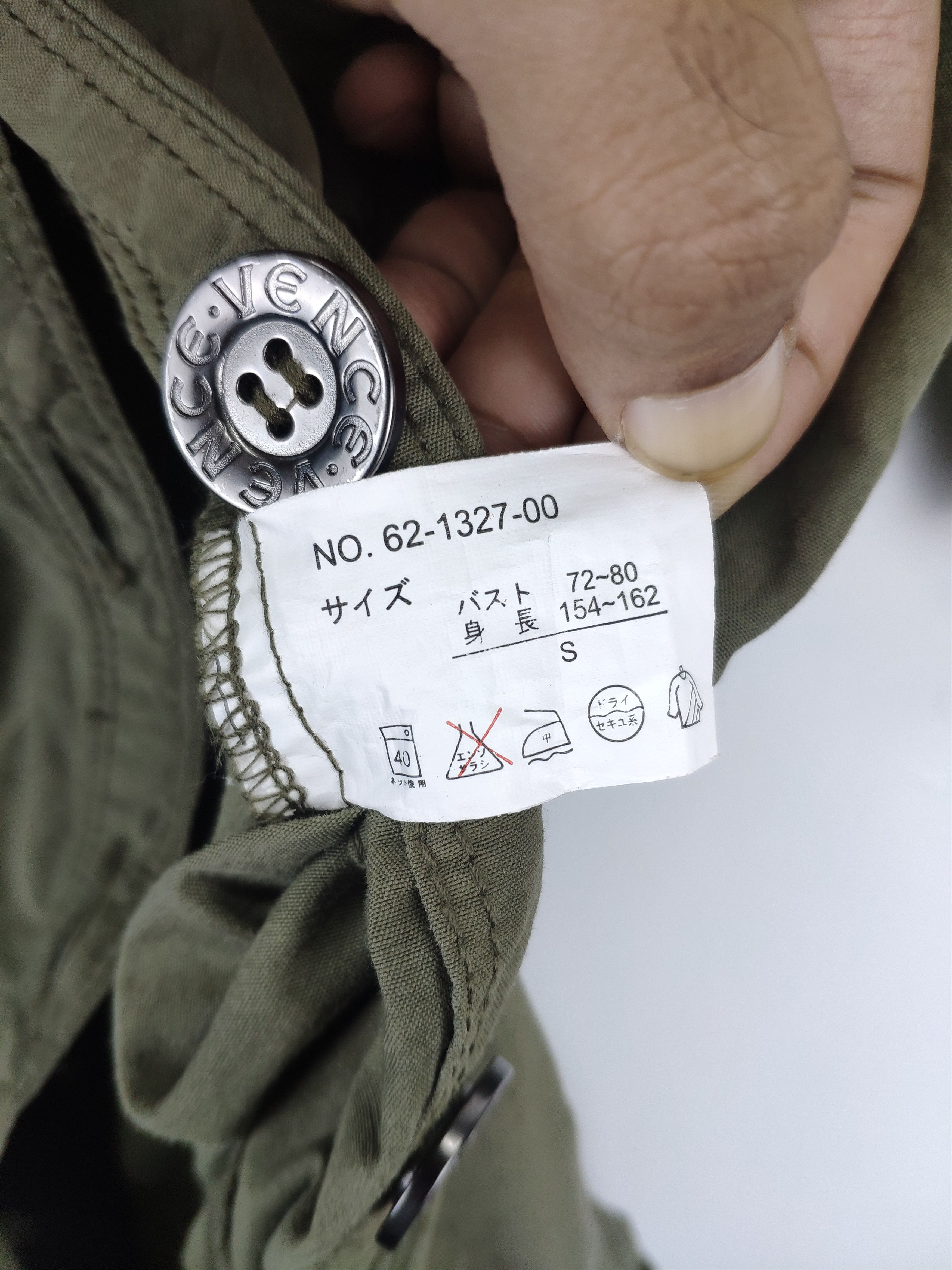 If Six Was Nine × Japanese Brand × Le Grande Bleu (L.G.B.) Vintage Overall Short Sleeve Airforce US Army by VENCE Size 30" / US 8 / IT 44 - 4 Thumbnail