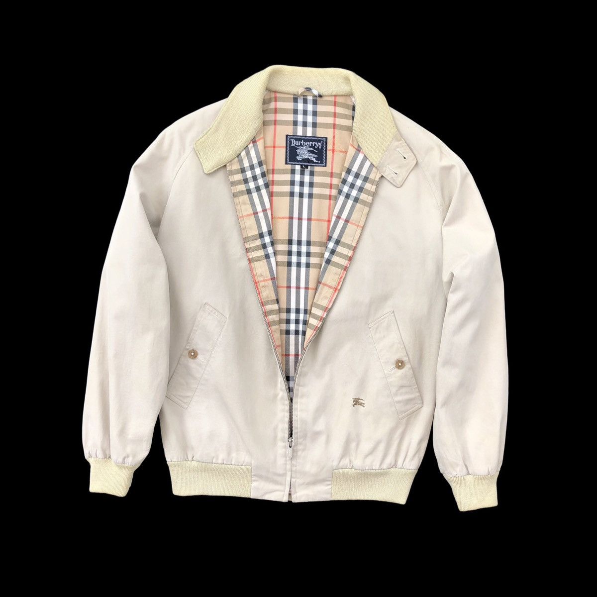 Burberry Vintage Burberrys Prorsum Lined Novacheck Bomber Jacket Size US L / EU 52-54 / 3 - 2 Thumbnail