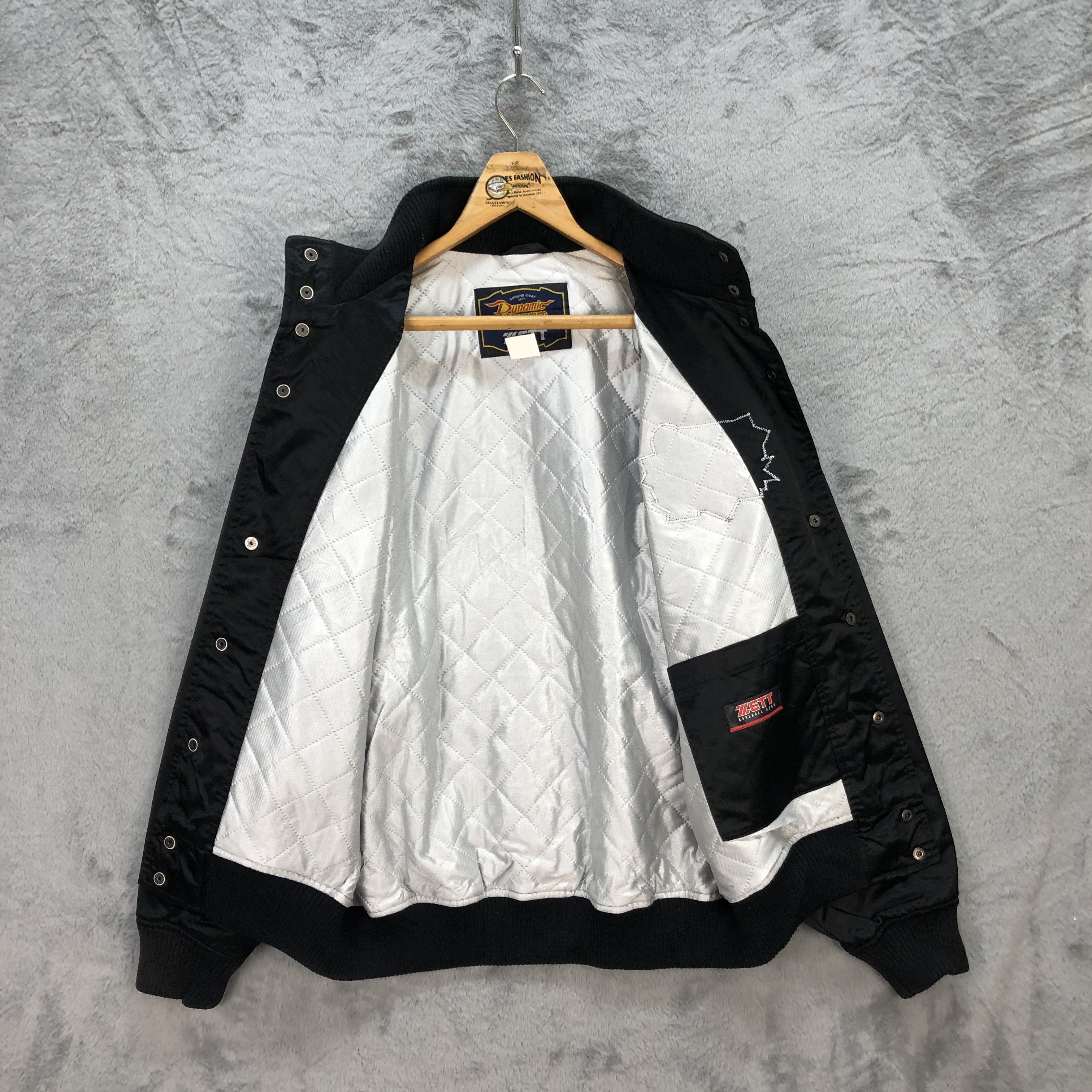 Japanese Brand Hanashi Baseball Team Coach Member Only Jacket #5823-209 Size US L / EU 52-54 / 3 - 8 Thumbnail
