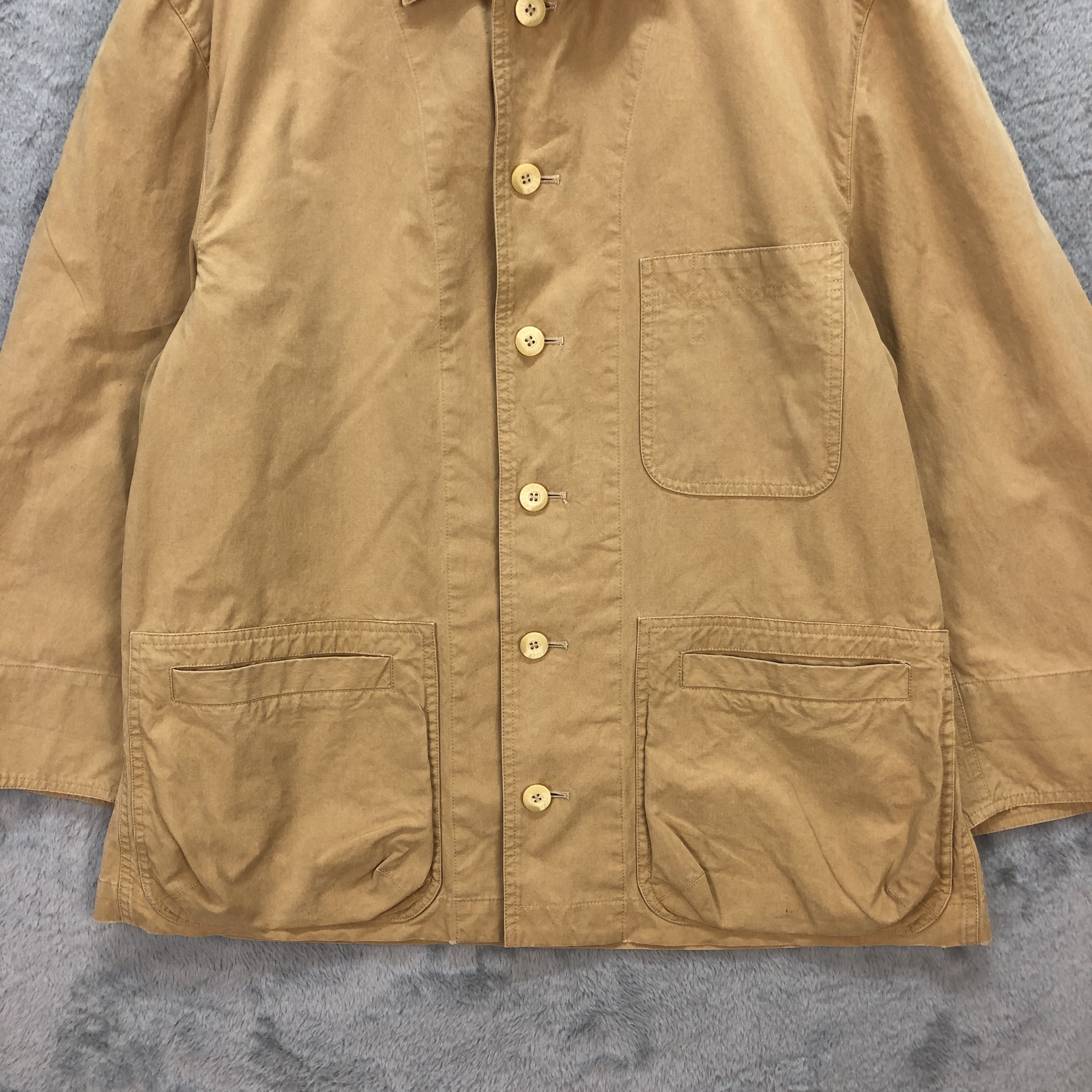 Japanese Brand Rykiel Homme Made in Japan Chore Jacket #5953-215 Size US M / EU 48-50 / 2 - 3 Thumbnail