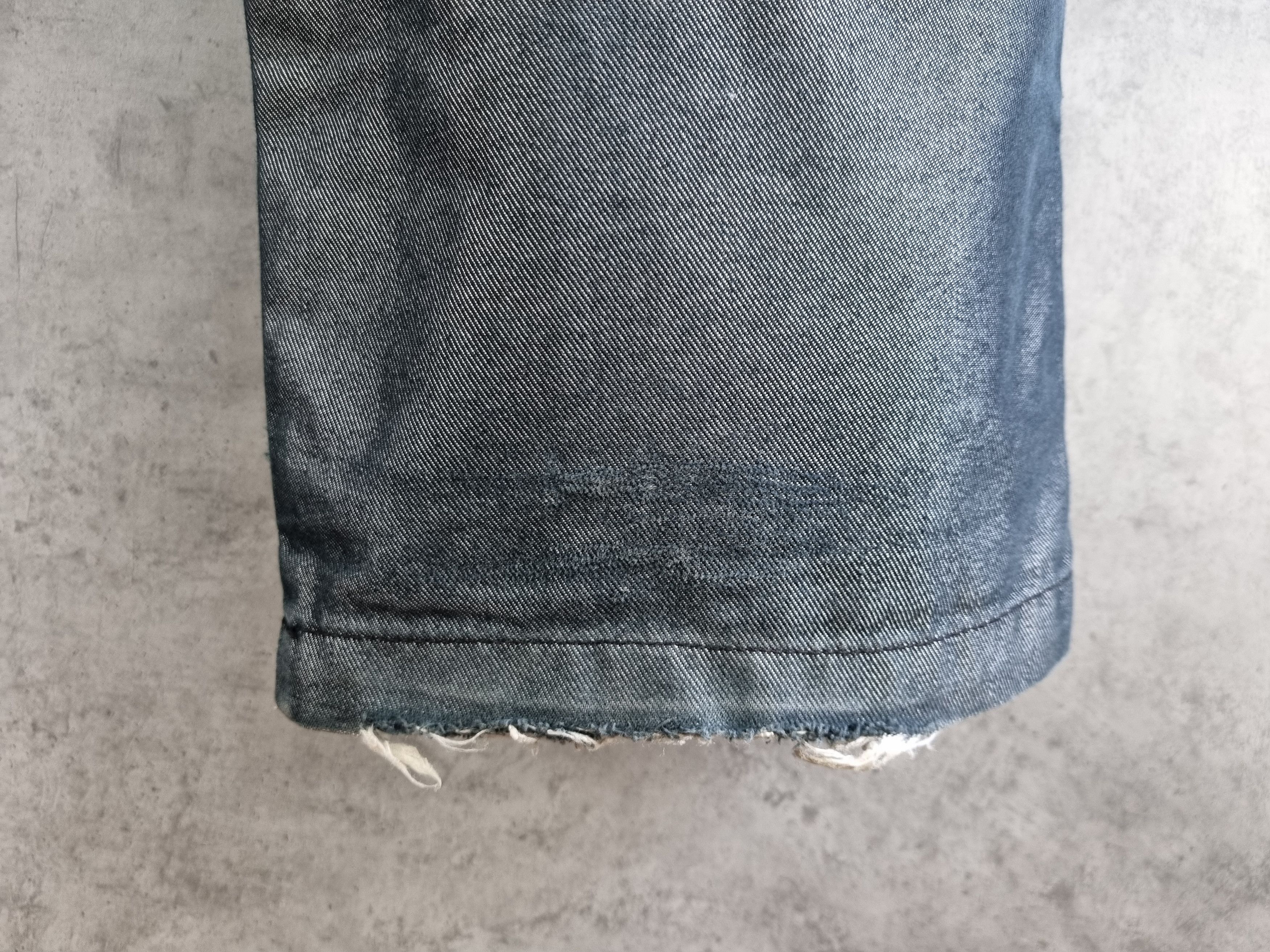 Rap Tees × Wu-Tang Clan Unique Vintage Wu Wear Big Logo Attractive Baggy Jeans Size US 33 - 16 Thumbnail