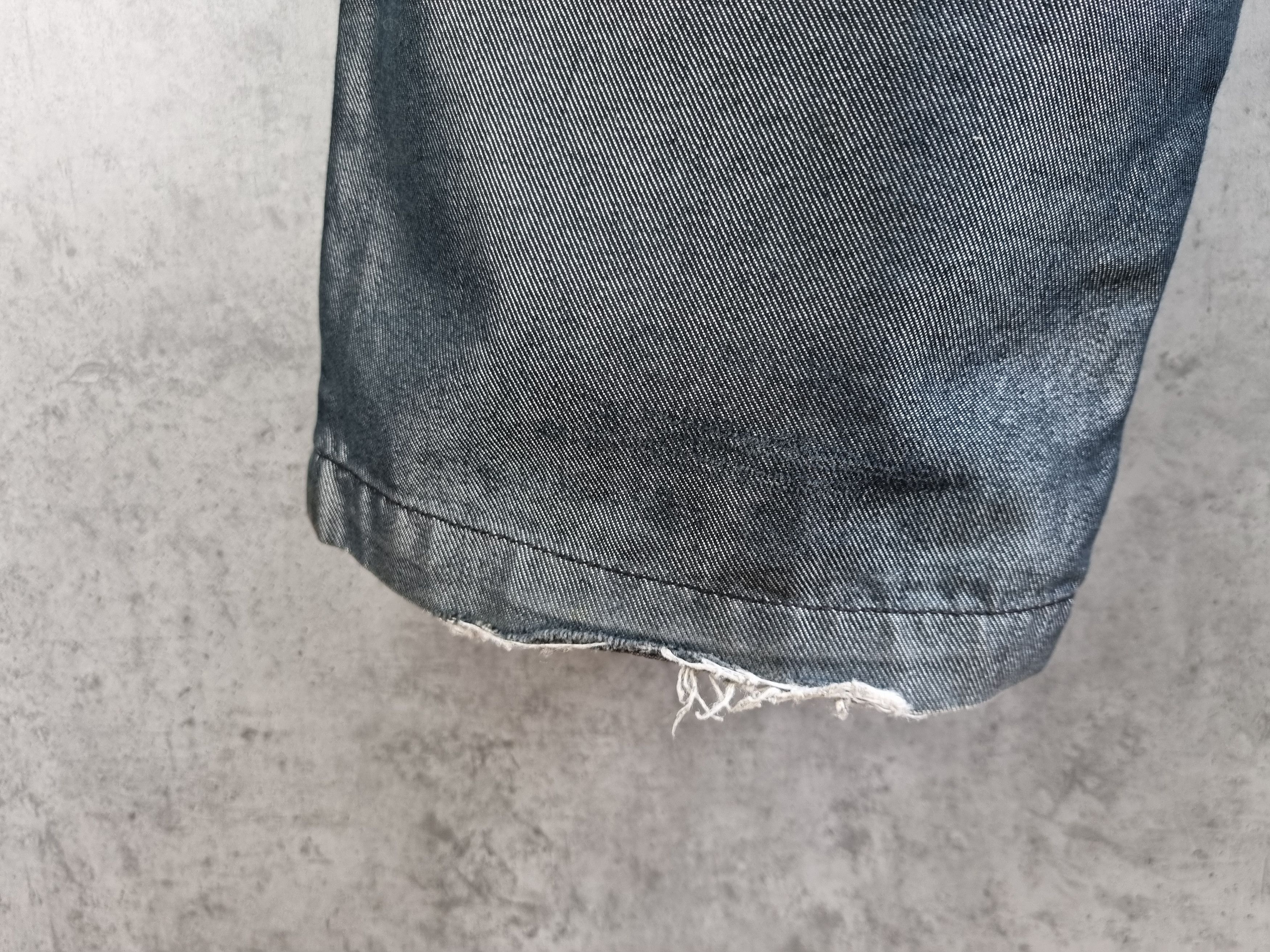 Rap Tees × Wu-Tang Clan Unique Vintage Wu Wear Big Logo Attractive Baggy Jeans Size US 33 - 17 Thumbnail