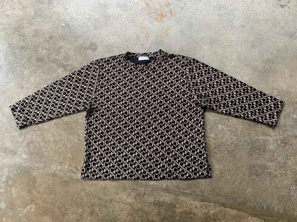 Designer × Japanese Brand Soliel D'or blouse monogram Size M / US 6-8 / IT 42-44 - 3 Thumbnail