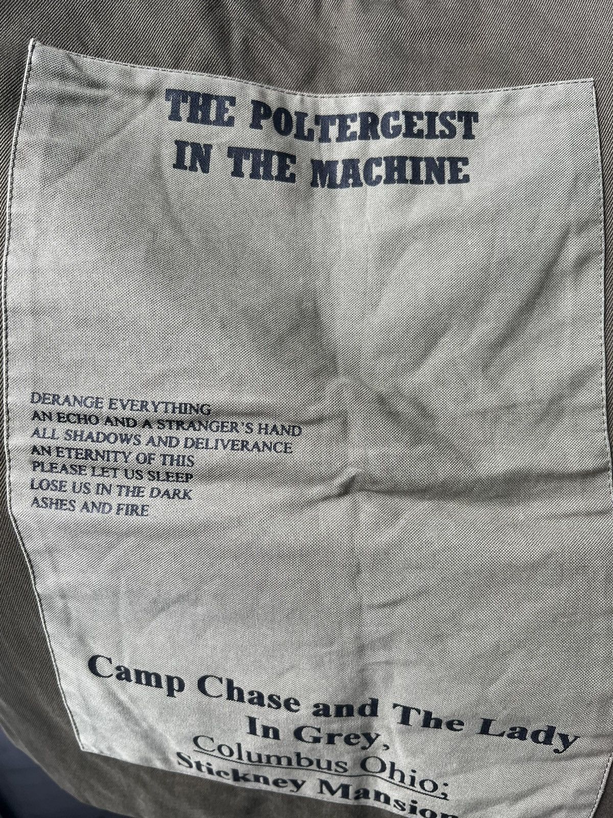 Raf Simons RAF SIMONS AW2005 deadstock POLTERGEIST PATCH BAG Size ONE SIZE - 5 Thumbnail
