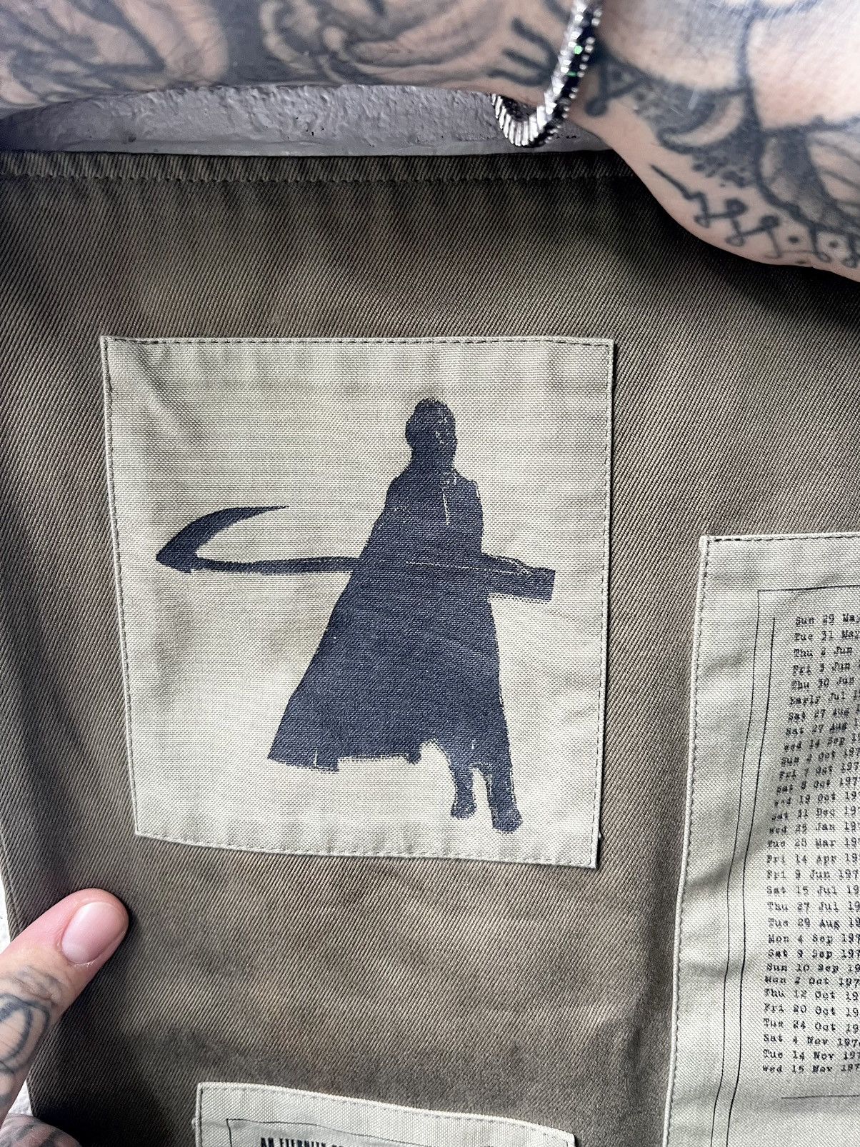 Raf Simons RAF SIMONS AW2005 deadstock POLTERGEIST PATCH BAG Size ONE SIZE - 10 Thumbnail