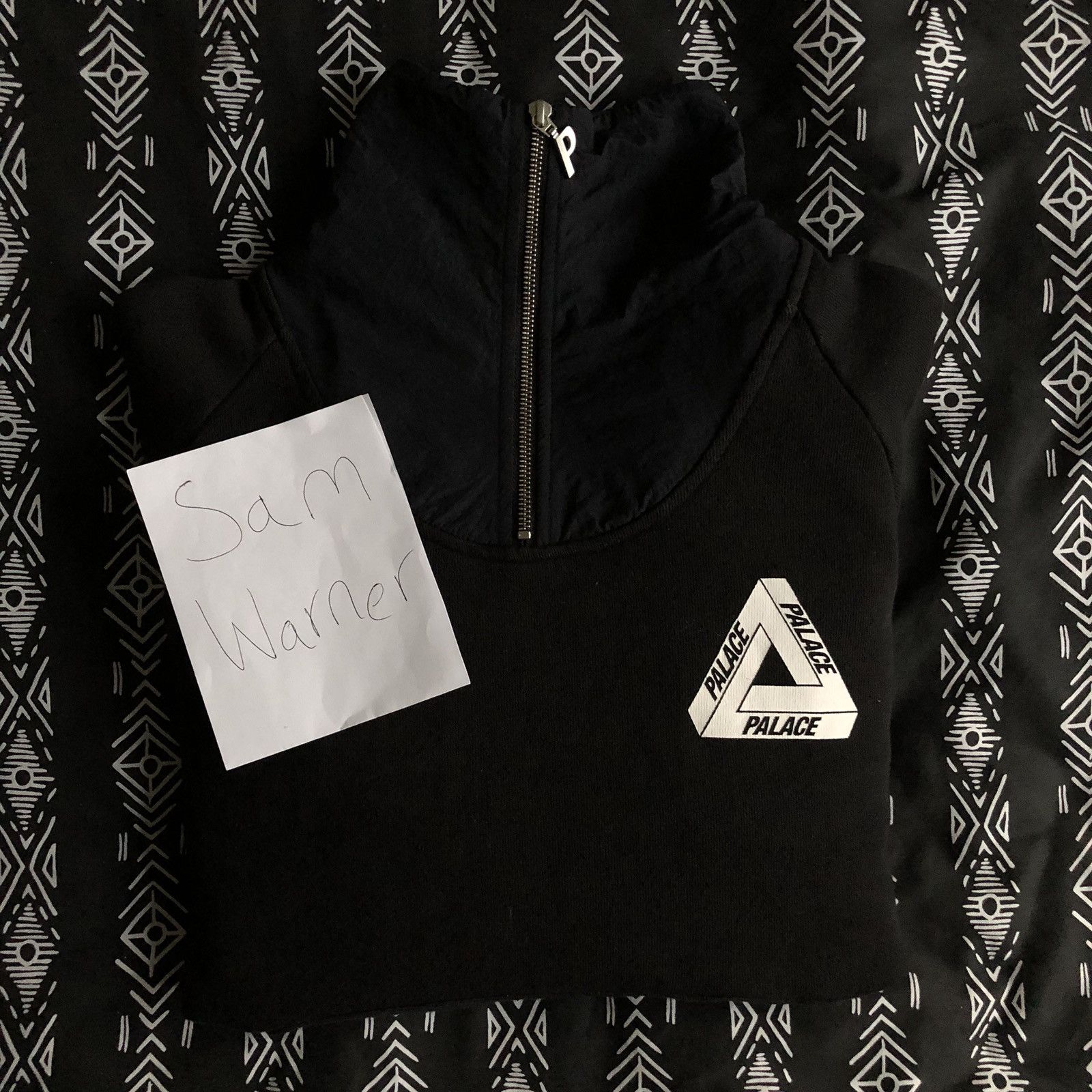 Palace Palace P Crepe Zip Funnel Half Zip | Grailed