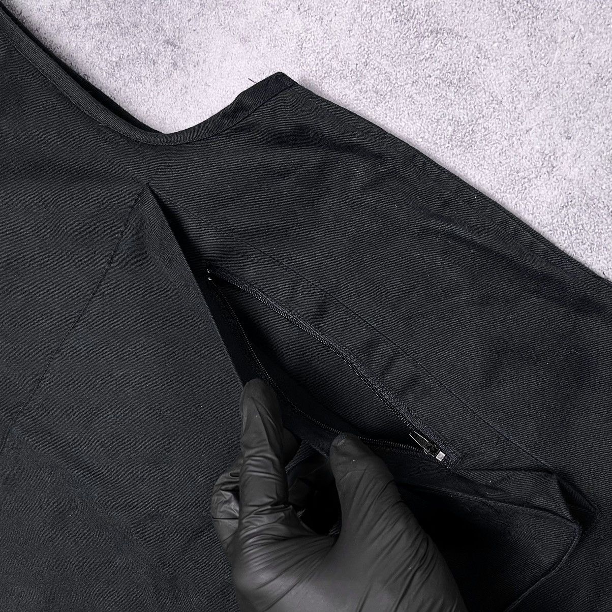 Japanese Brand Vintage Black Y2K Denim Vest Like Rick Owens Size US L / EU 52-54 / 3 - 6 Thumbnail