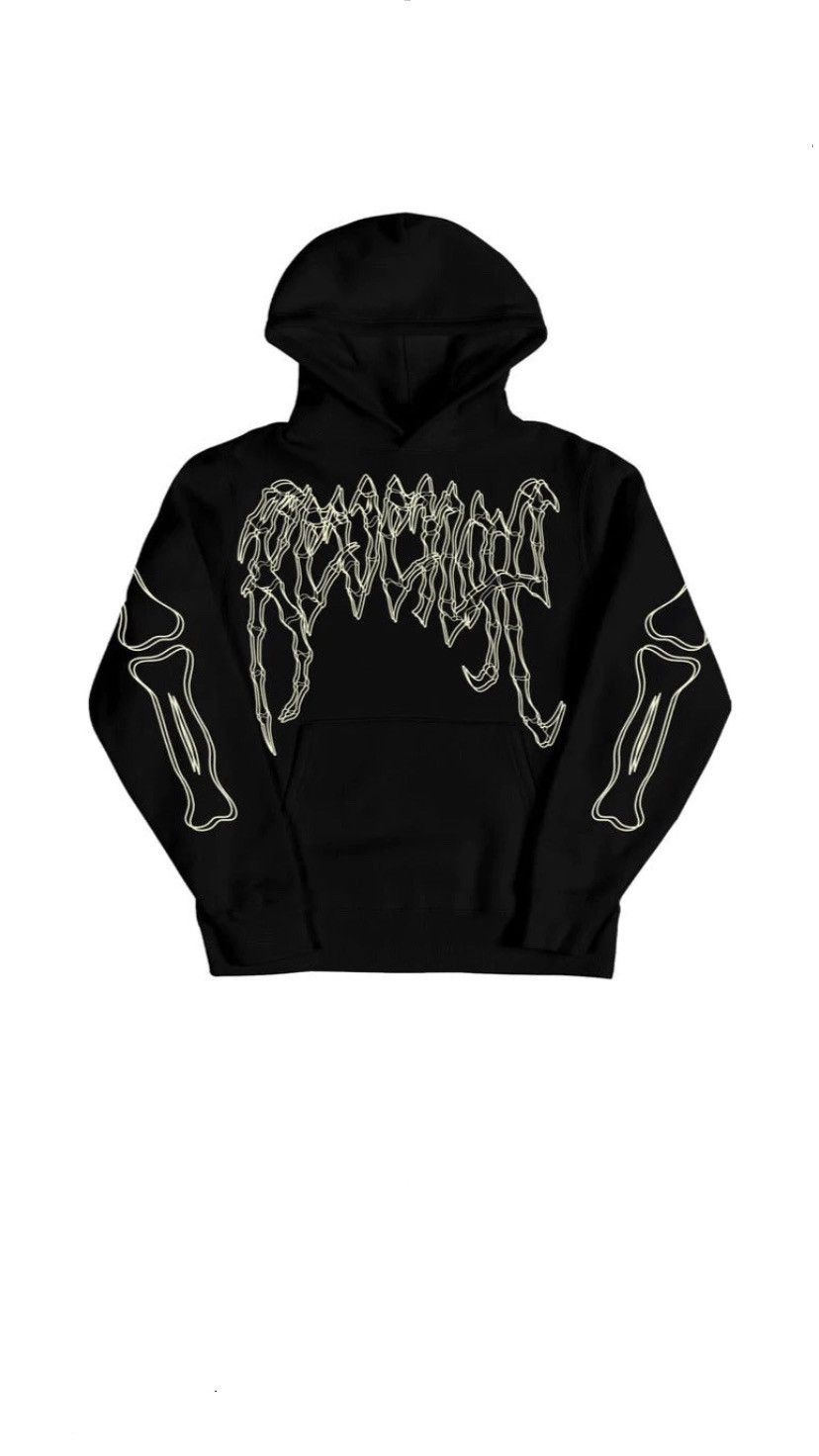 Revenge Revenge x Zillakami Dog Years Crossbones hoodie | Grailed