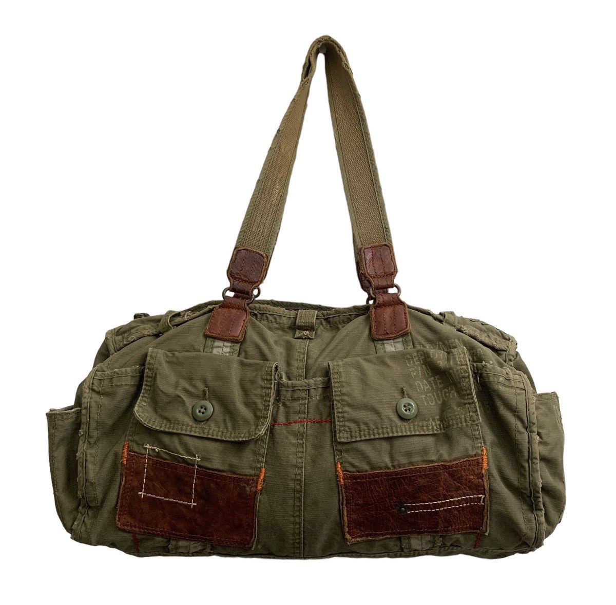 If Six Was Nine RARE ‼️ Tough Jeansmith Multi Function Tactical Boston Bag Size ONE SIZE - 5 Thumbnail