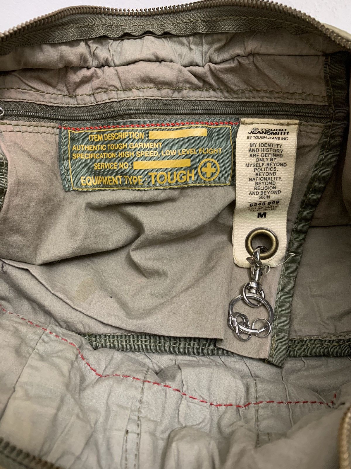 If Six Was Nine RARE ‼️ Tough Jeansmith Multi Function Tactical Boston Bag Size ONE SIZE - 11 Thumbnail