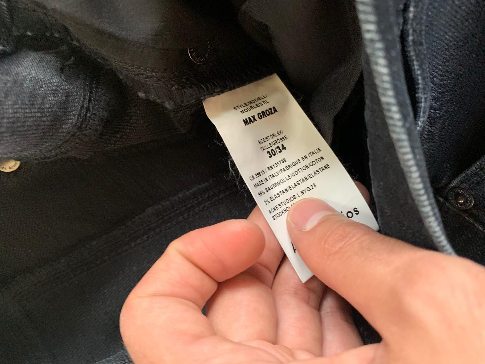 Acne Studios MAX Groza Denim Size US 30 / EU 46 - 11 Thumbnail